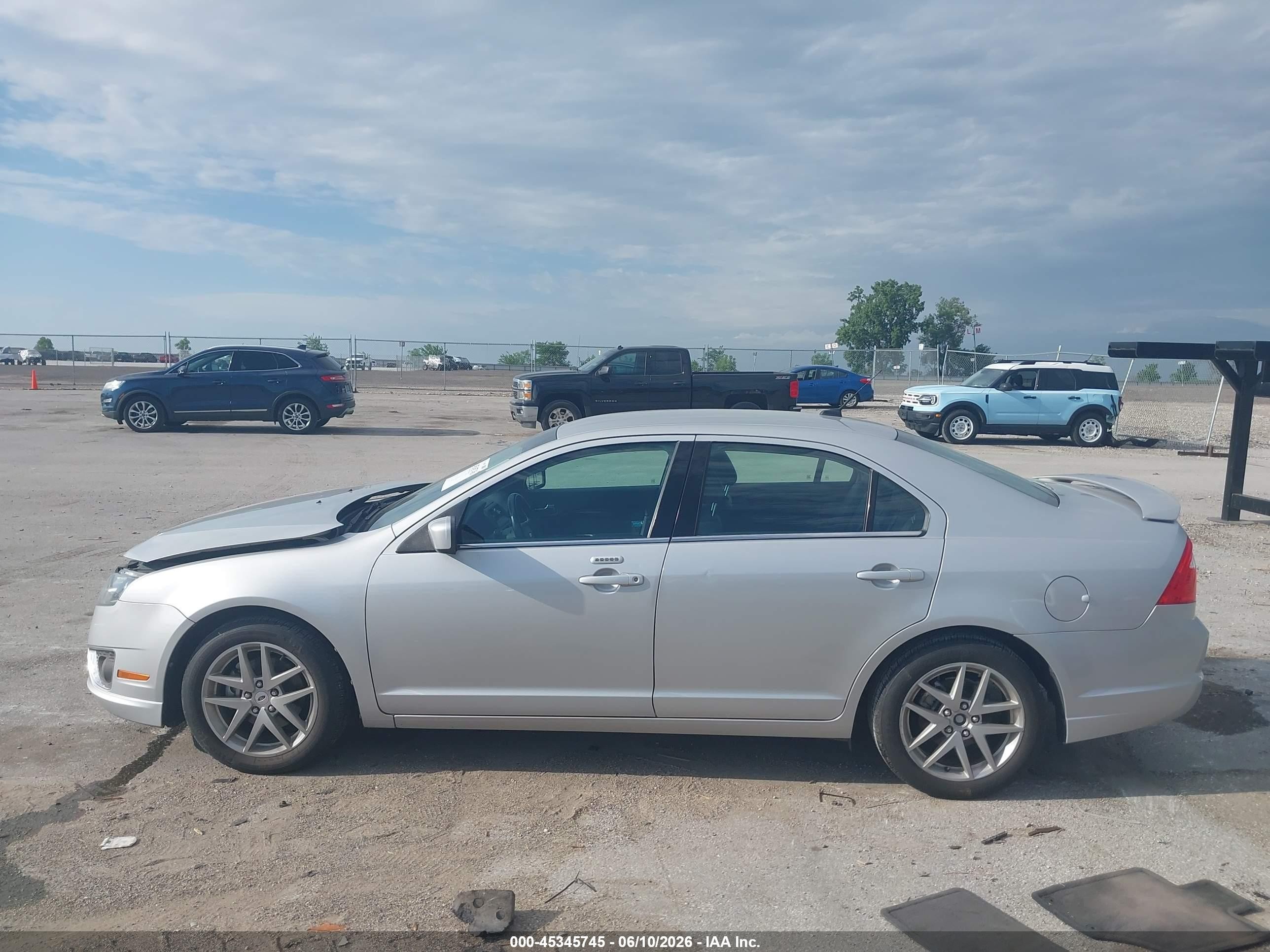 2010 Ford Fusion Sel Silver vin: 3FAHP0JA3AR358948