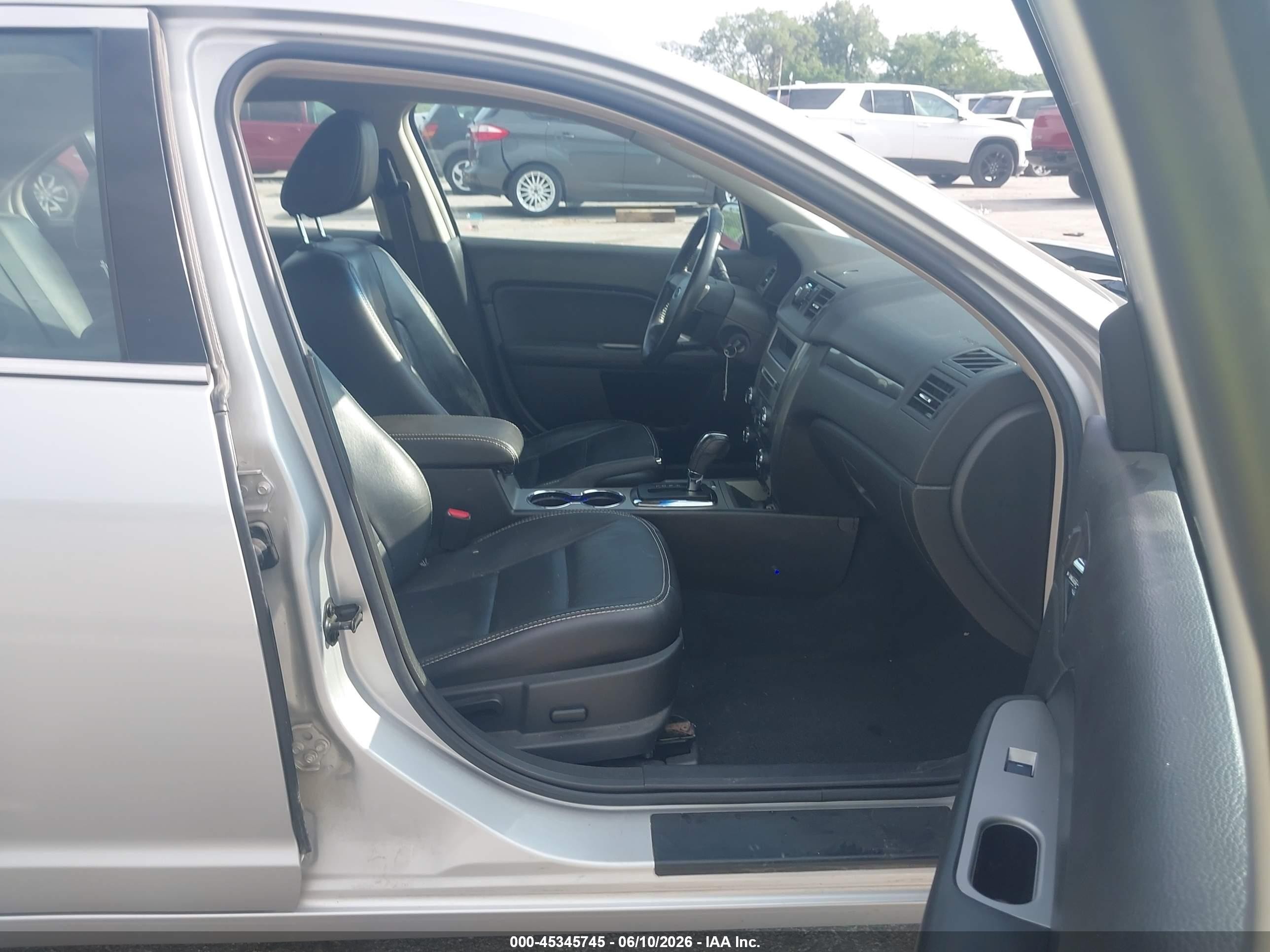 2010 Ford Fusion Sel Silver vin: 3FAHP0JA3AR358948