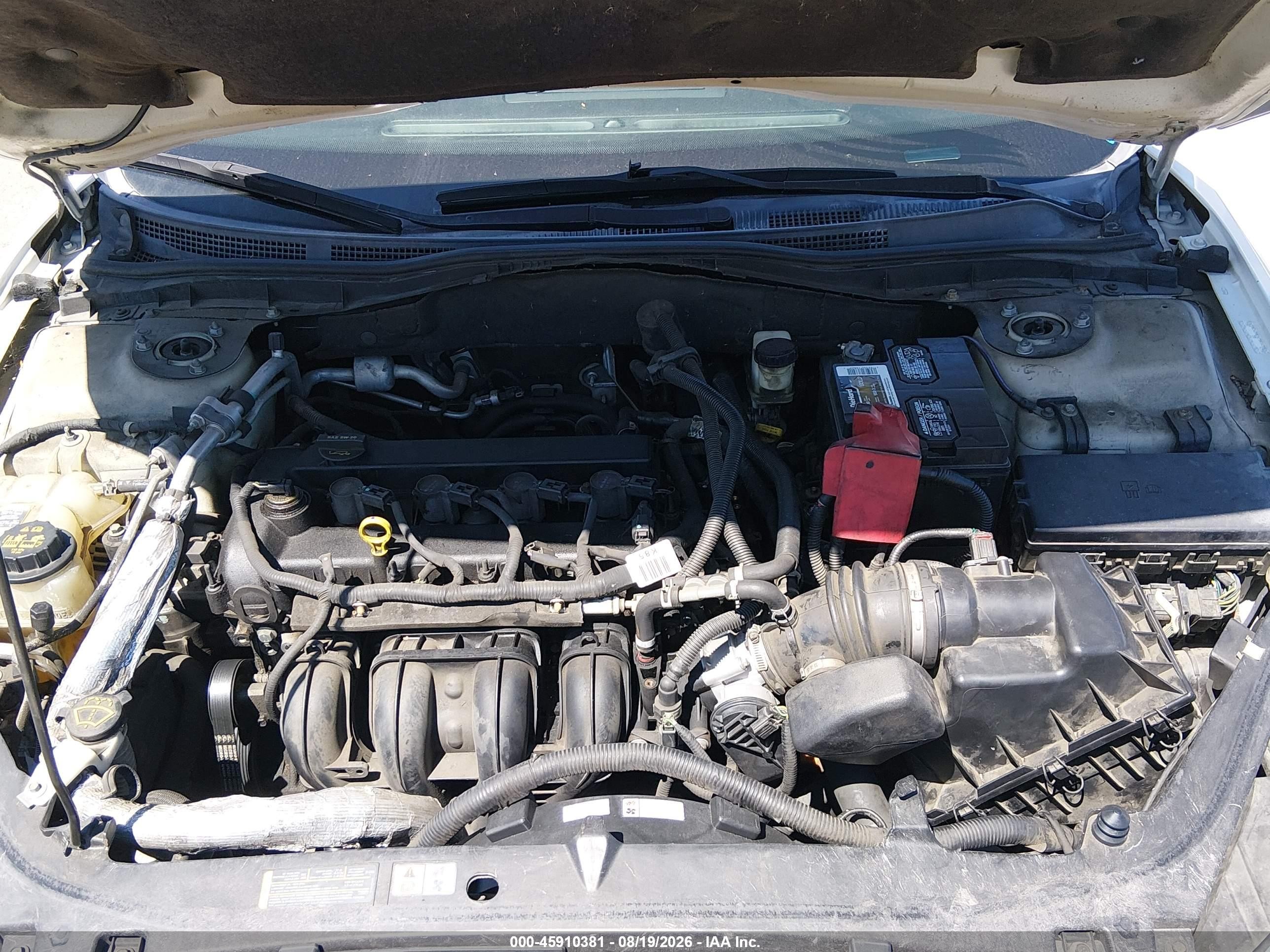 2010 Ford Fusion Sel White vin: 3FAHP0JA3AR406156