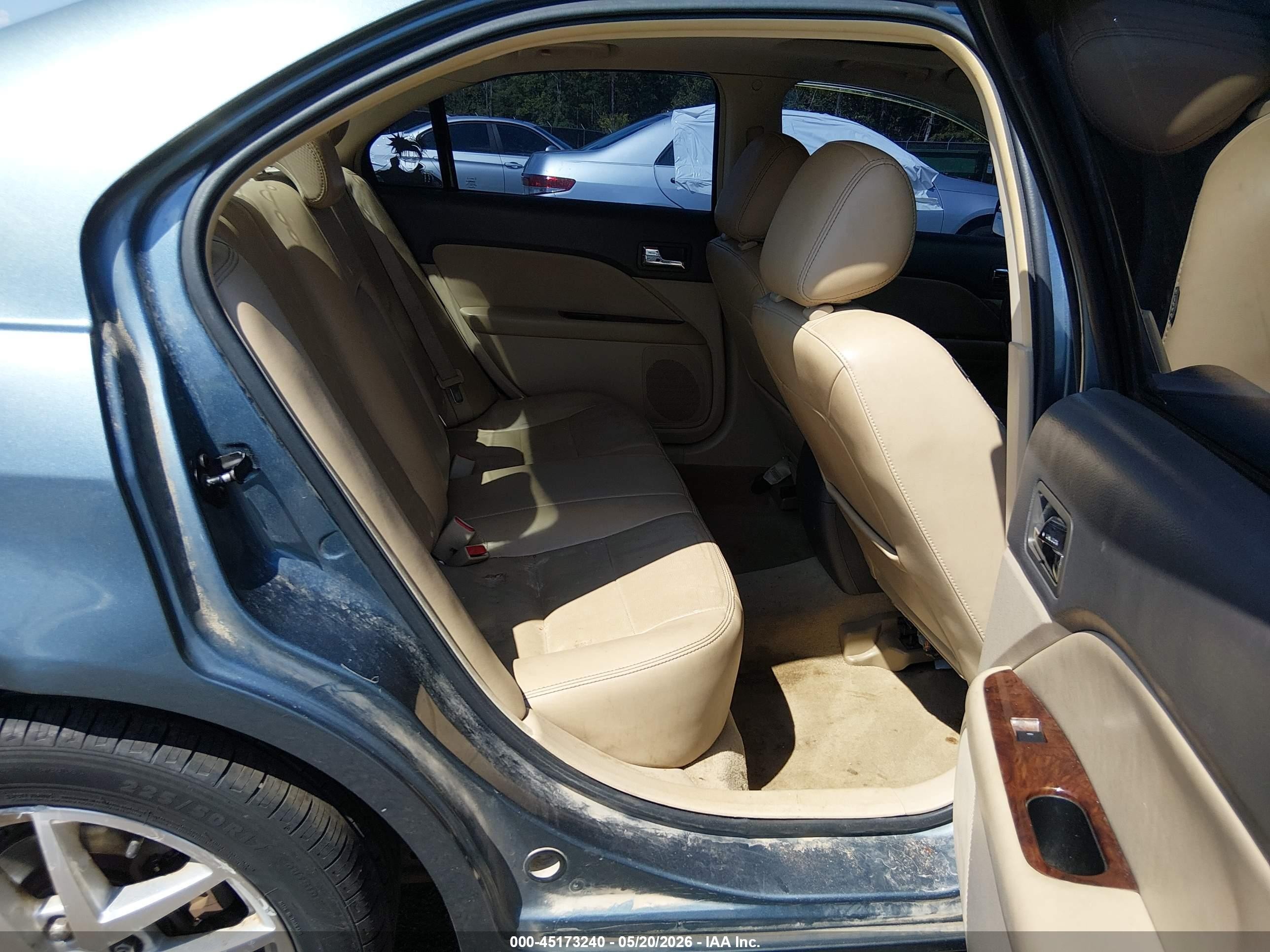 2011 Ford Fusion Sel Green vin: 3FAHP0JA3BR230095