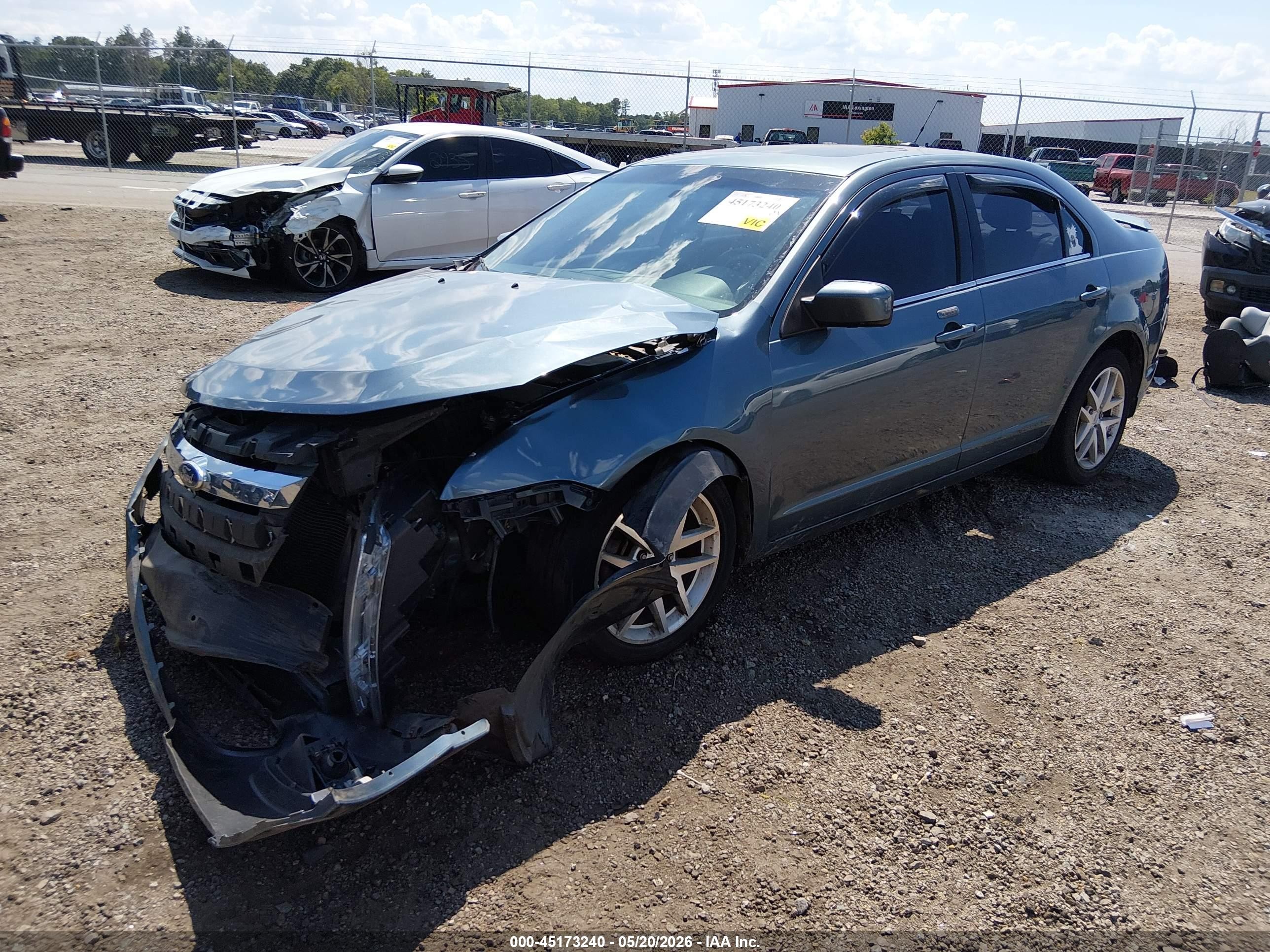 2011 Ford Fusion Sel Green vin: 3FAHP0JA3BR230095