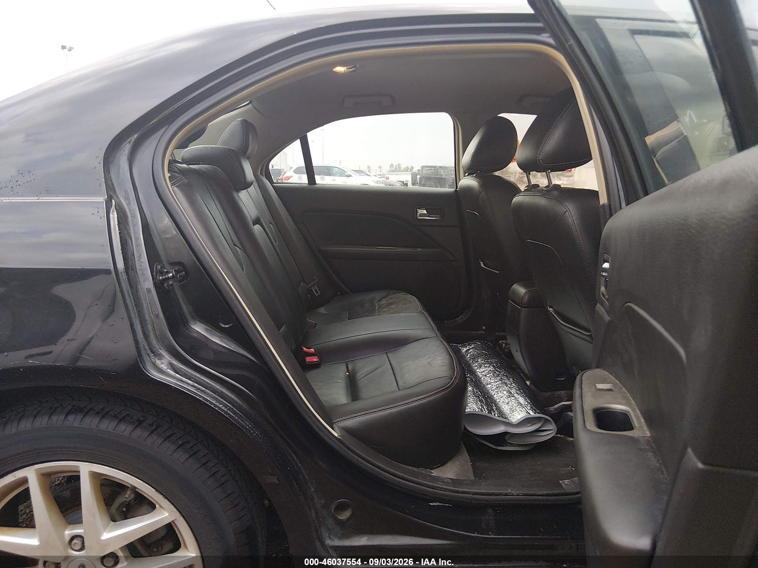 2011 Ford Fusion Sel Черный vin: 3FAHP0JA3BR244854