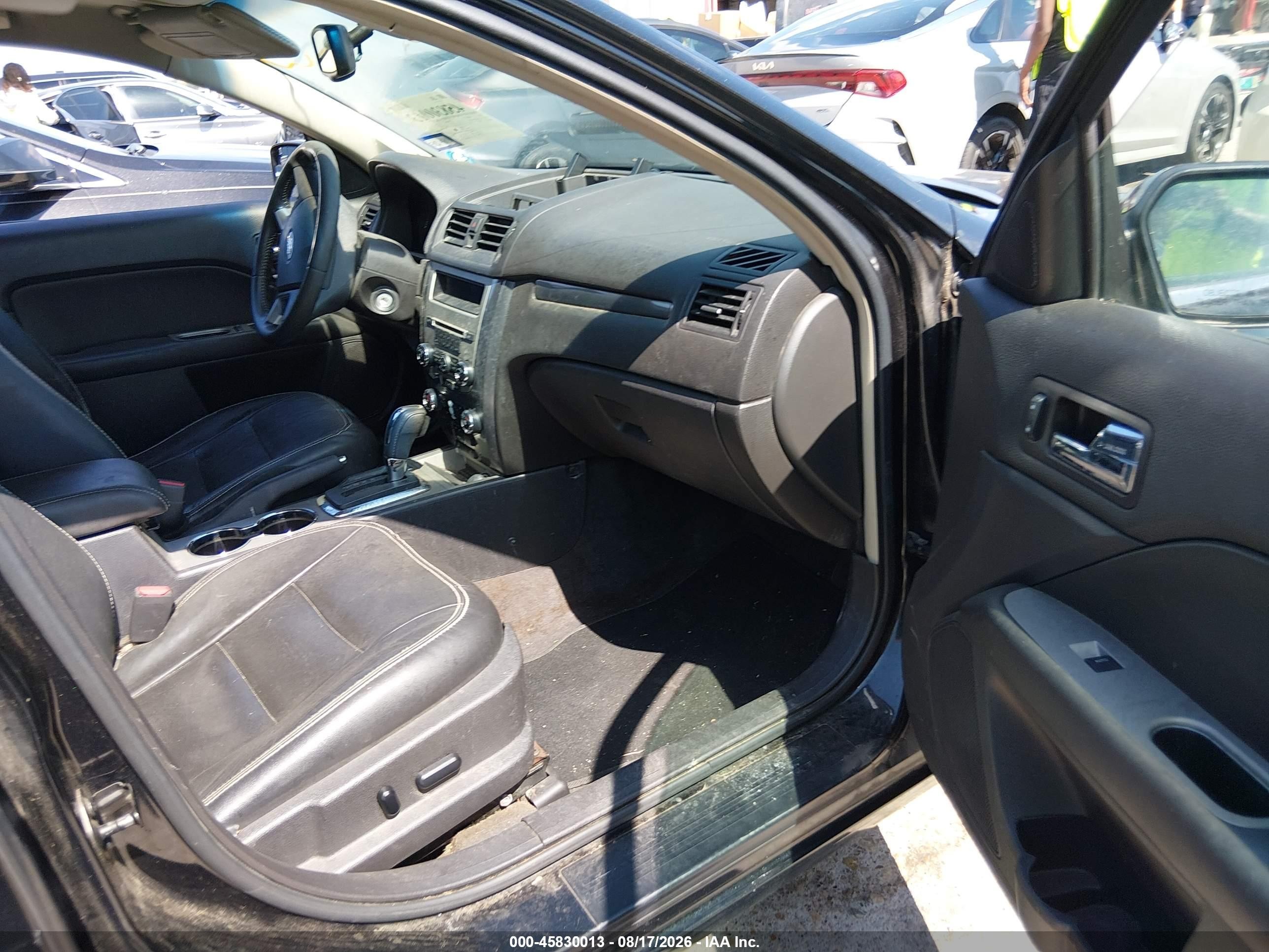 2011 Ford Fusion Sel Black vin: 3FAHP0JA3BR305197