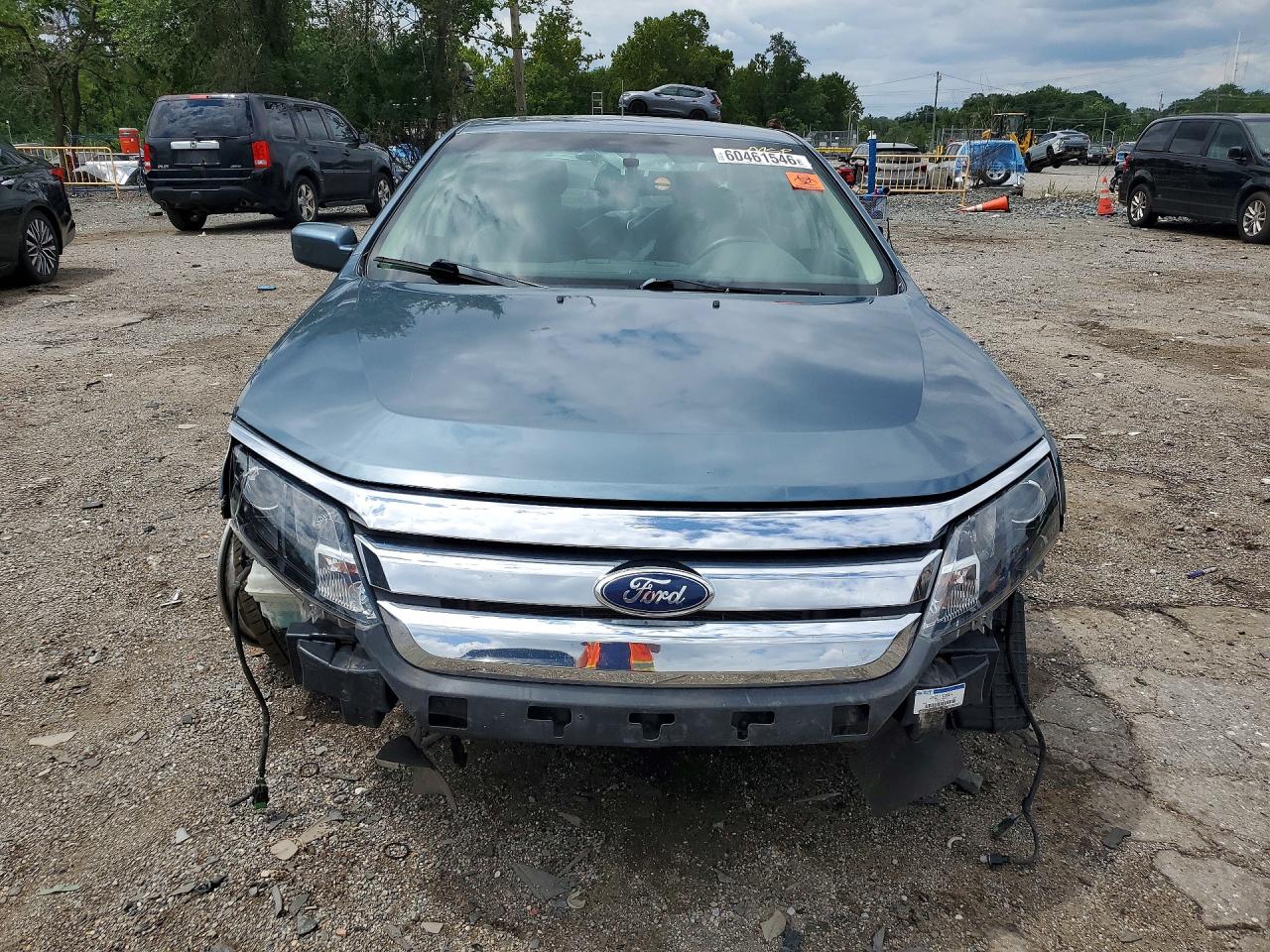 2011 Ford Fusion Sel Blue vin: 3FAHP0JA3BR334117