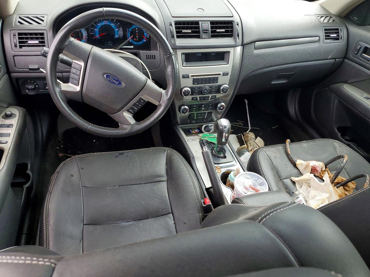 2011 Ford Fusion Sel Blue vin: 3FAHP0JA3BR334117
