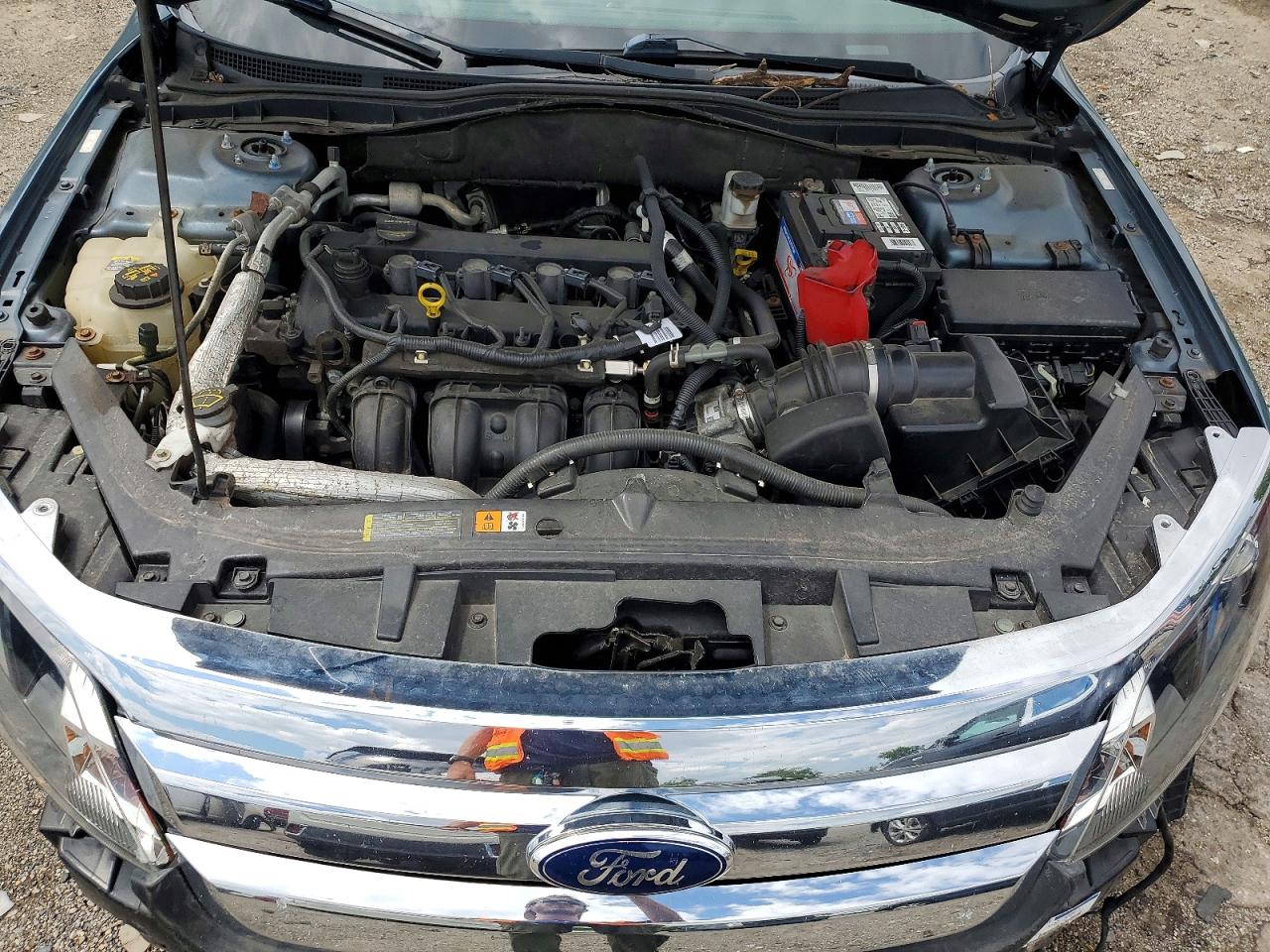 2011 Ford Fusion Sel Blue vin: 3FAHP0JA3BR334117