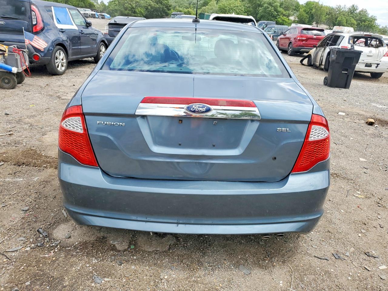 2011 Ford Fusion Sel Blue vin: 3FAHP0JA3BR334117