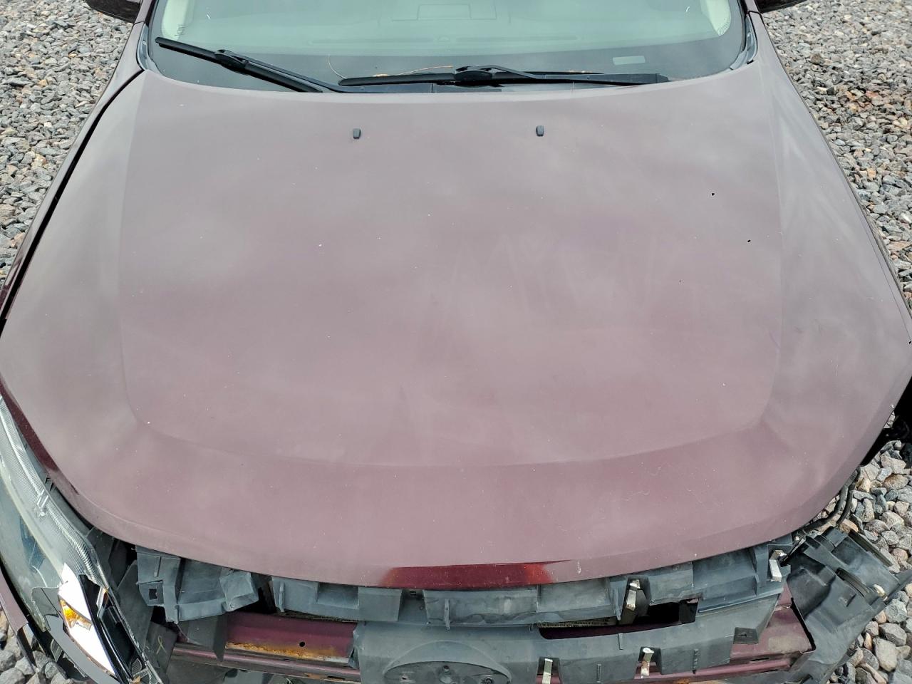 2011 Ford Fusion Sel Burgundy vin: 3FAHP0JA3BR342119