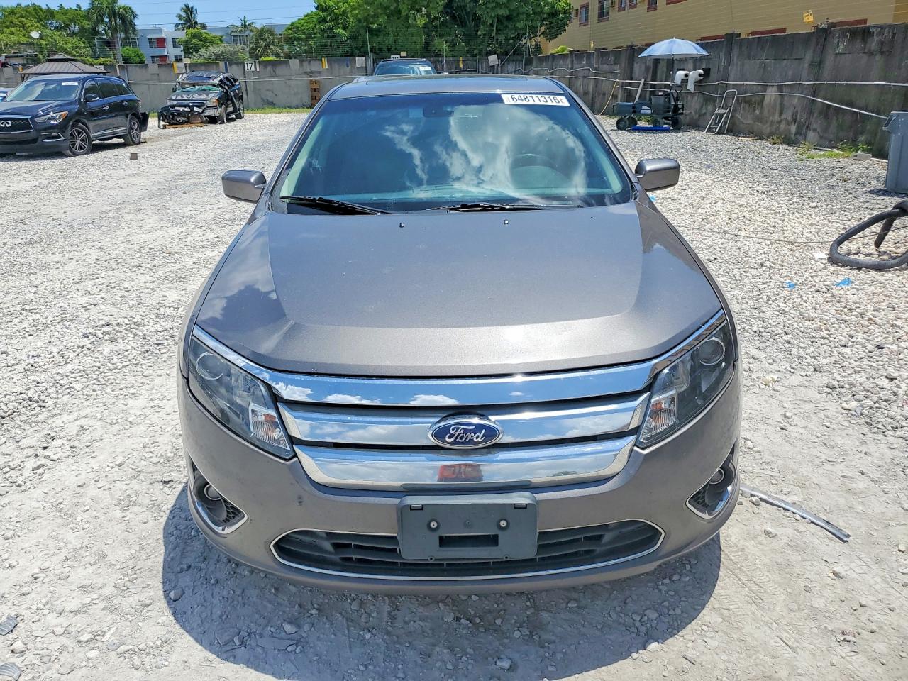 2012 Ford Fusion Sel Gray vin: 3FAHP0JA3CR127339