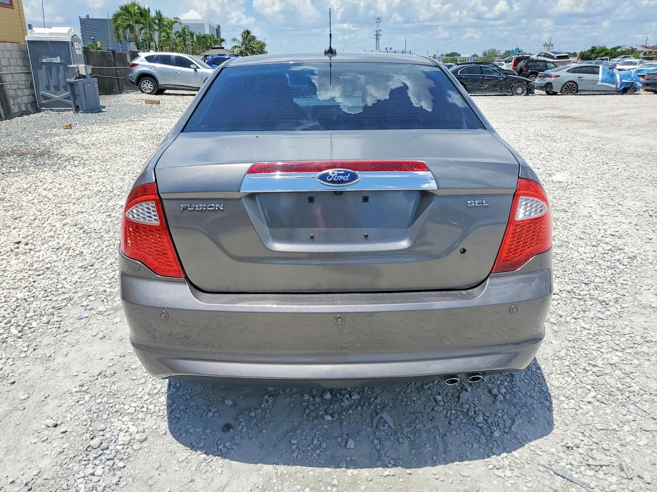 2012 Ford Fusion Sel Gray vin: 3FAHP0JA3CR127339