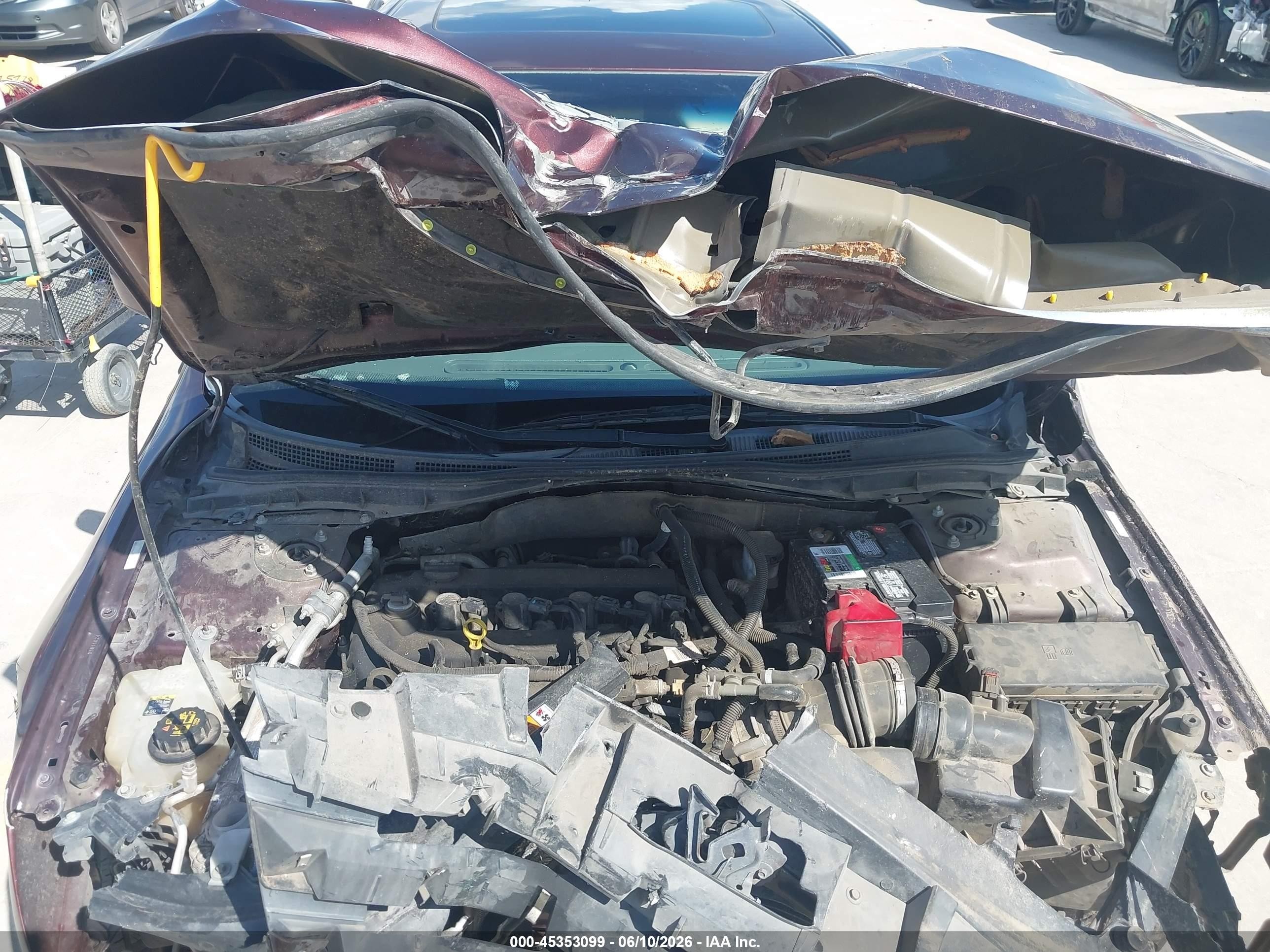 2012 Ford Fusion Sel Burgundy vin: 3FAHP0JA3CR176248