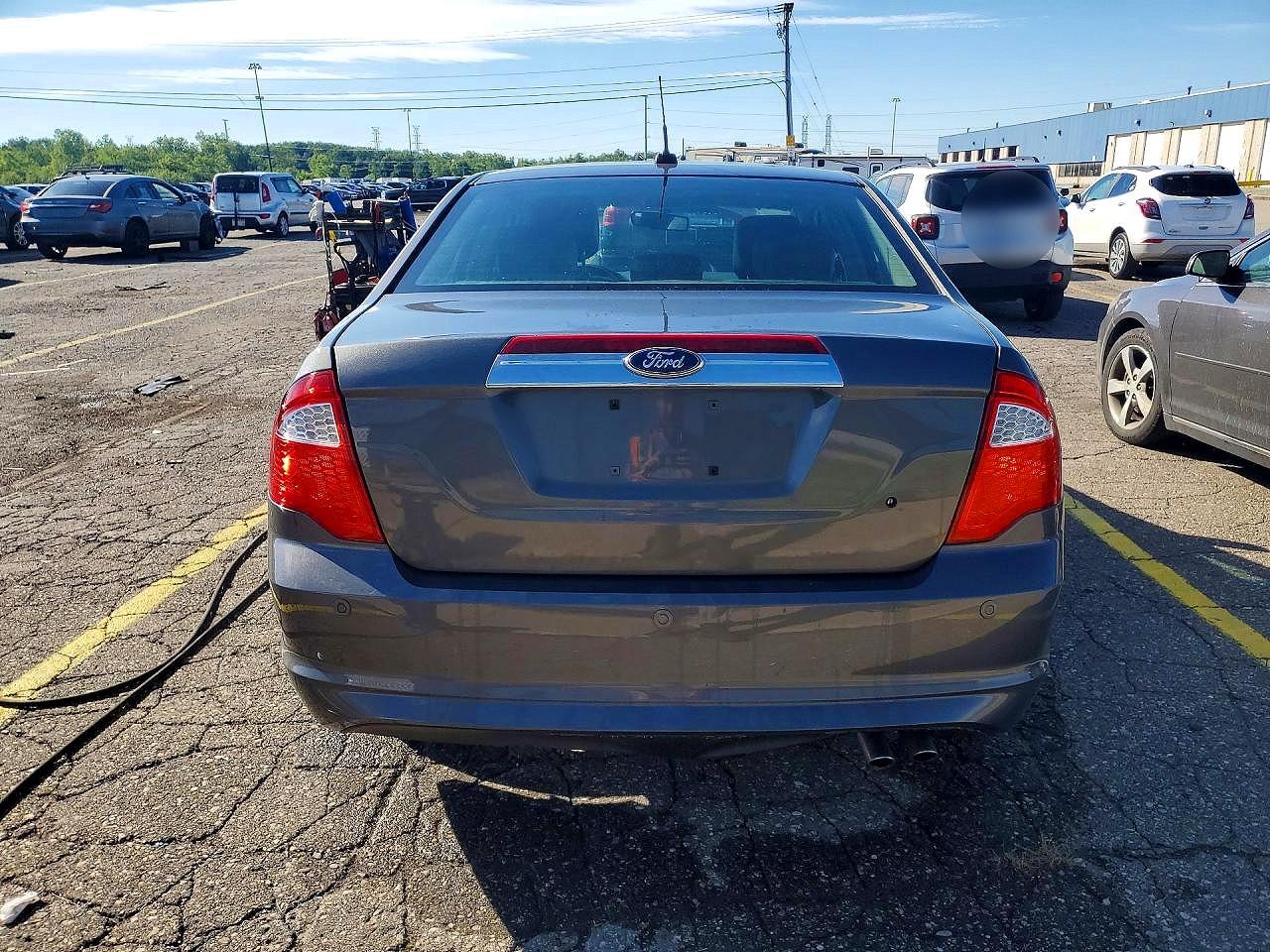 2012 Ford Fusion Sel Gray vin: 3FAHP0JA3CR253183