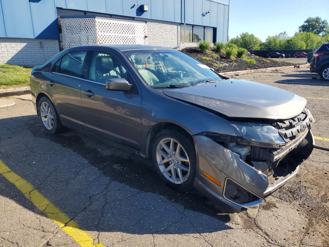 2012 Ford Fusion Sel Gray vin: 3FAHP0JA3CR253183