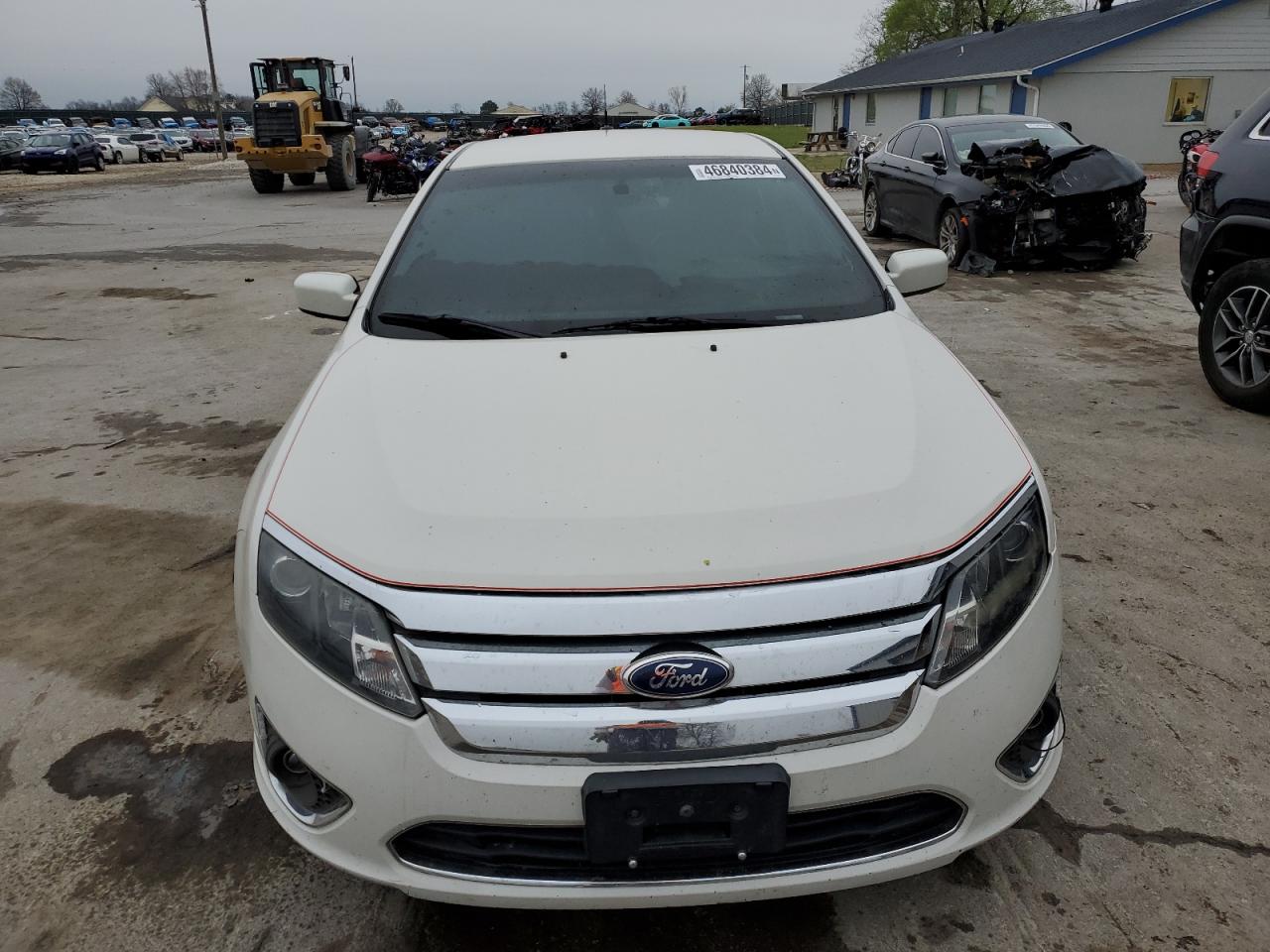 2012 Ford Fusion Sel Белый vin: 3FAHP0JA3CR332840