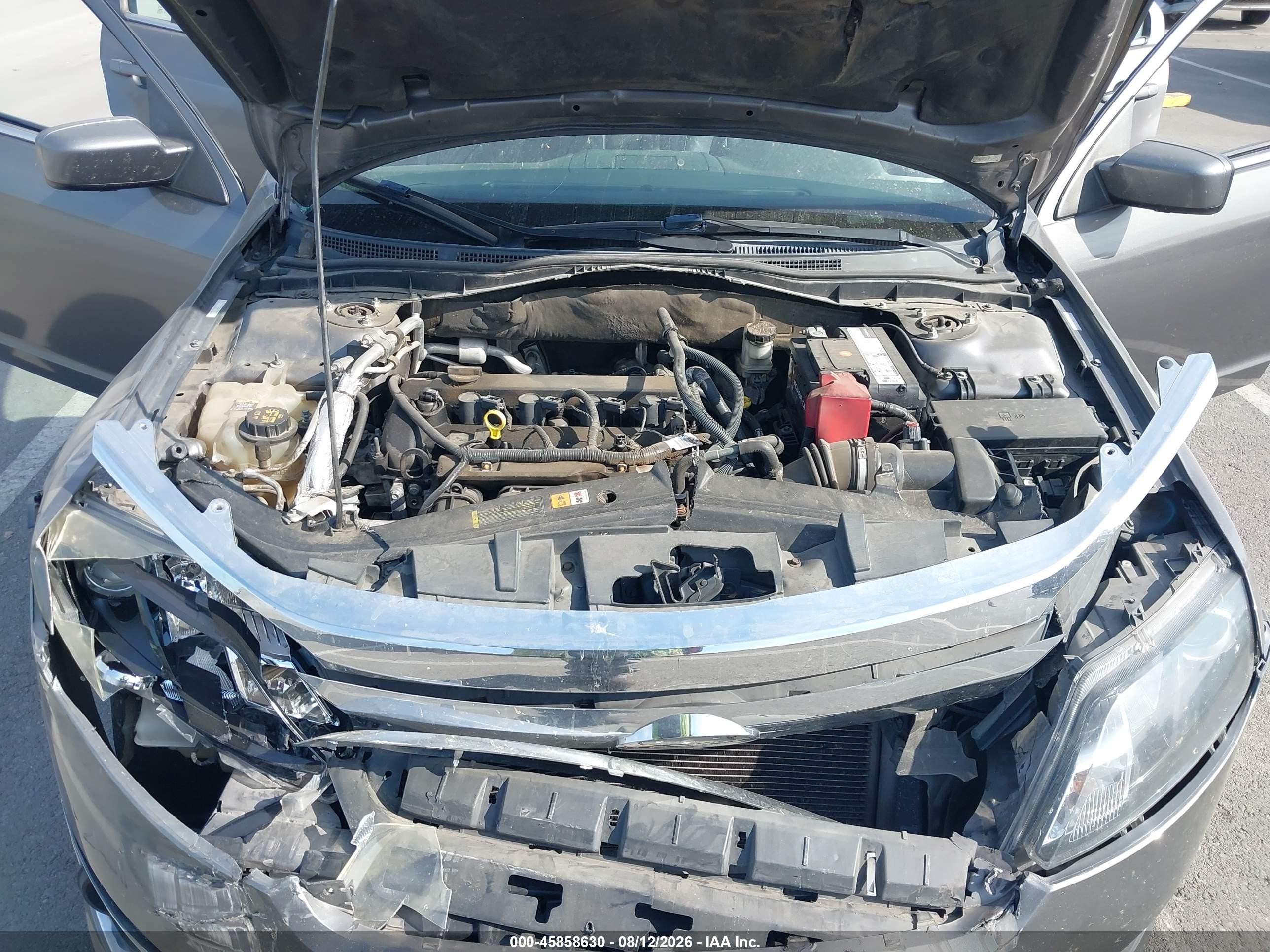 2012 Ford Fusion Sel Серый vin: 3FAHP0JA3CR377907