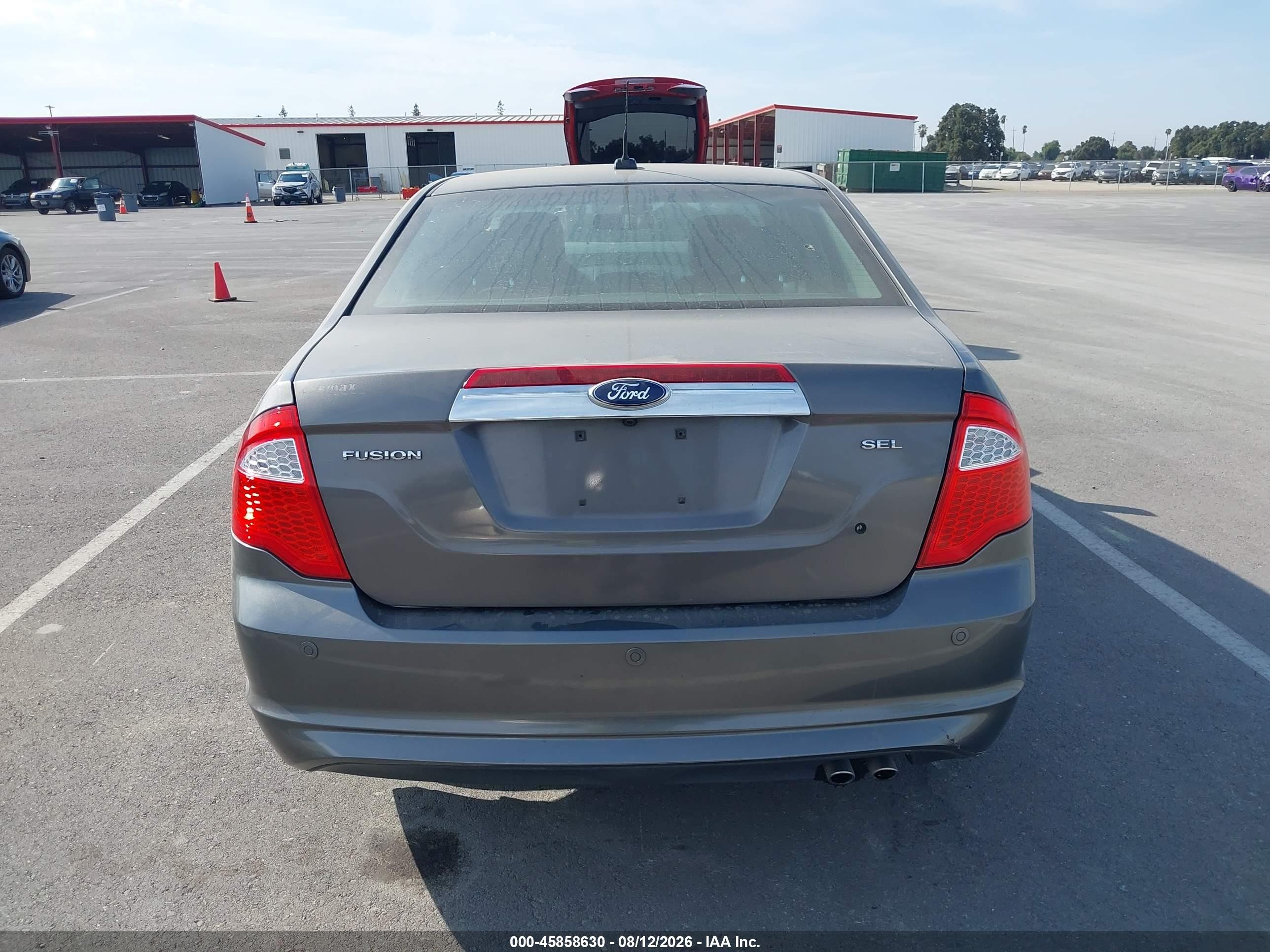 2012 Ford Fusion Sel Серый vin: 3FAHP0JA3CR377907