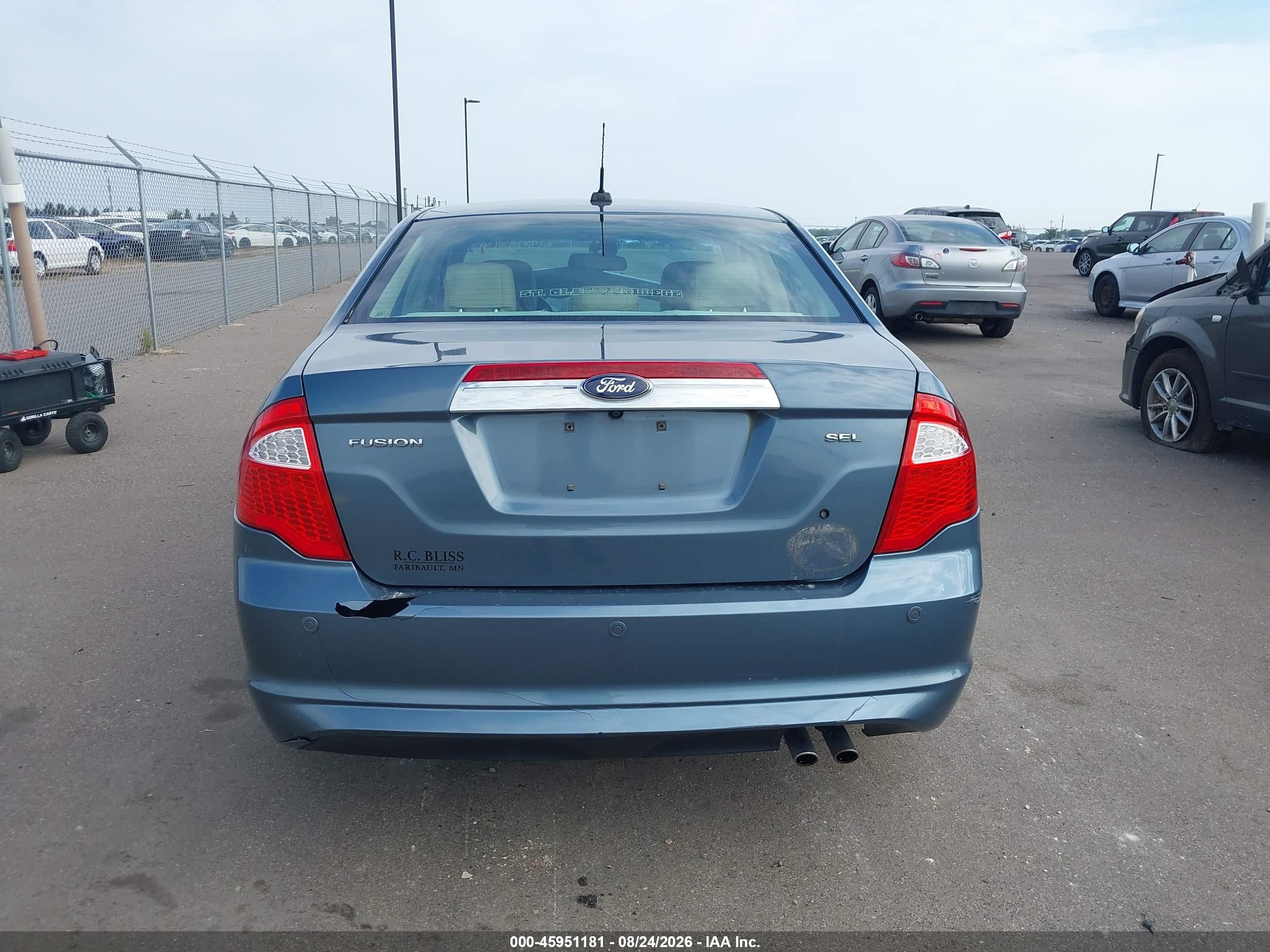 2012 Ford Fusion Sel Зеленый vin: 3FAHP0JA3CR394481