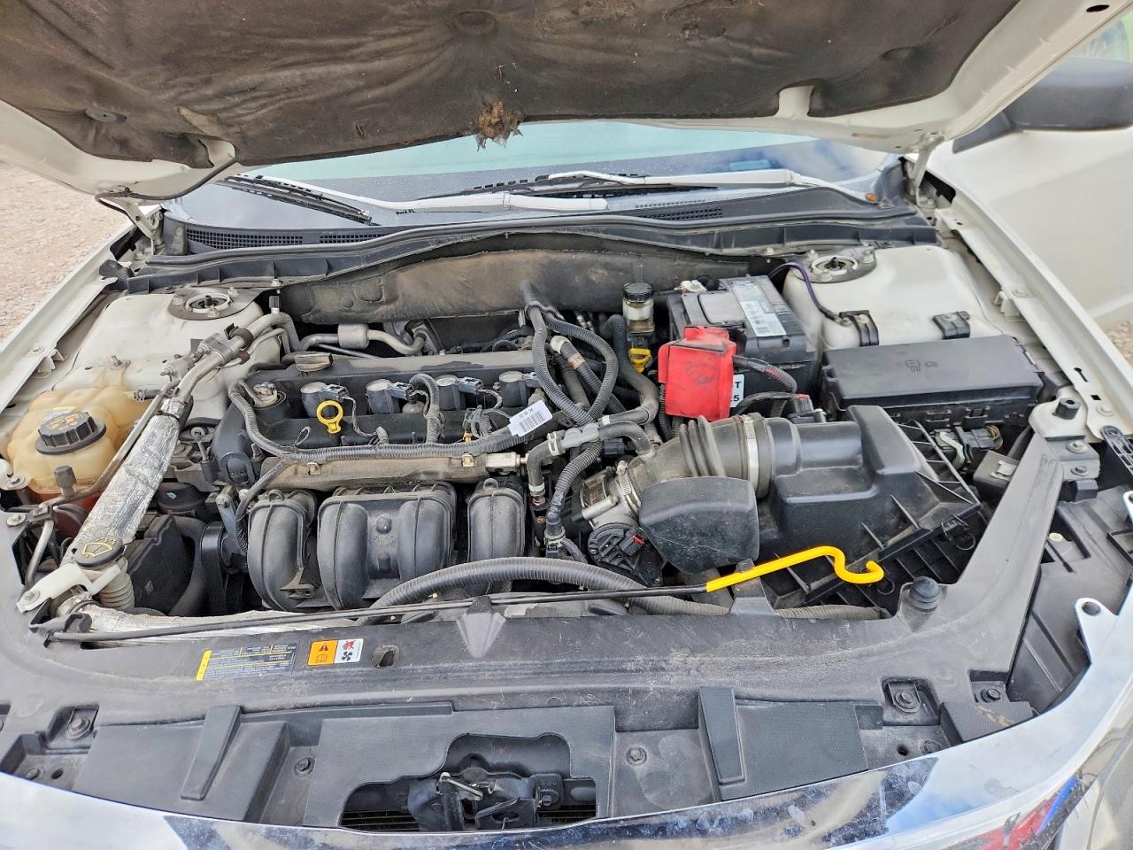 2012 Ford Fusion Sel White vin: 3FAHP0JA3CR450645