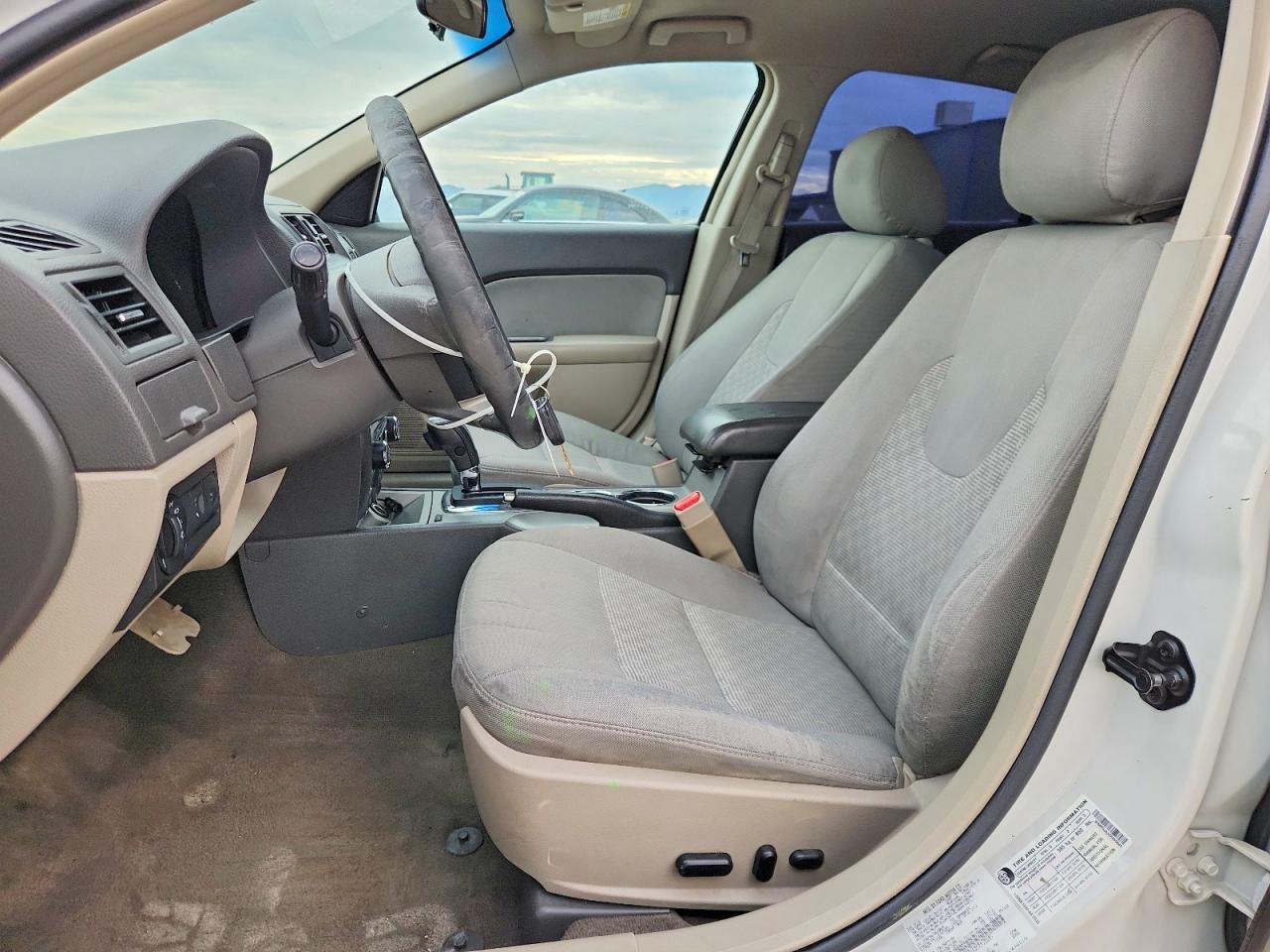 2012 Ford Fusion Sel White vin: 3FAHP0JA3CR450645