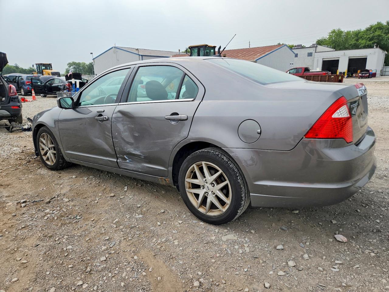 2010 Ford Fusion Sel Gray vin: 3FAHP0JA4AR154093