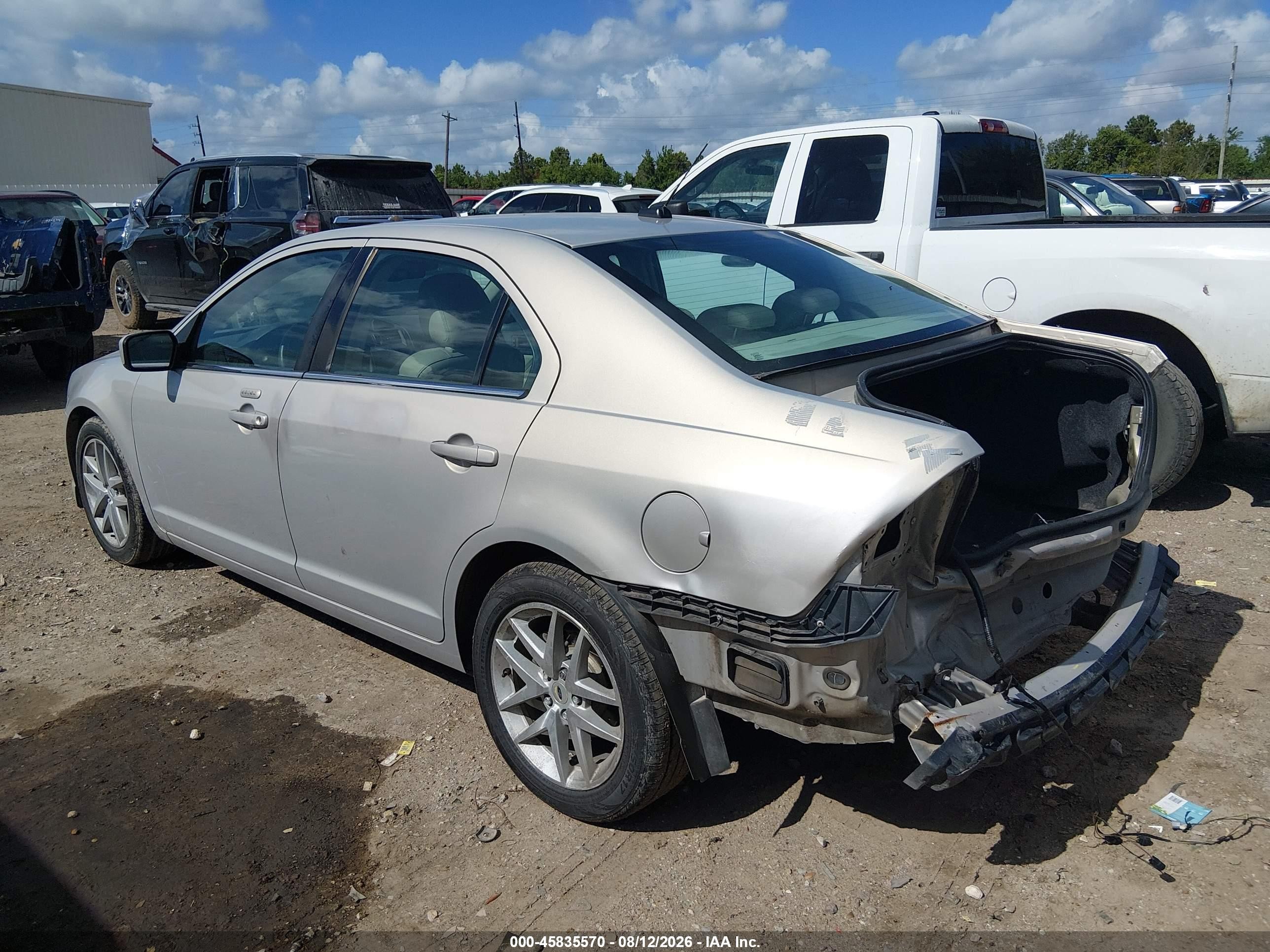 2010 Ford Fusion Sel Champagne vin: 3FAHP0JA4AR310133