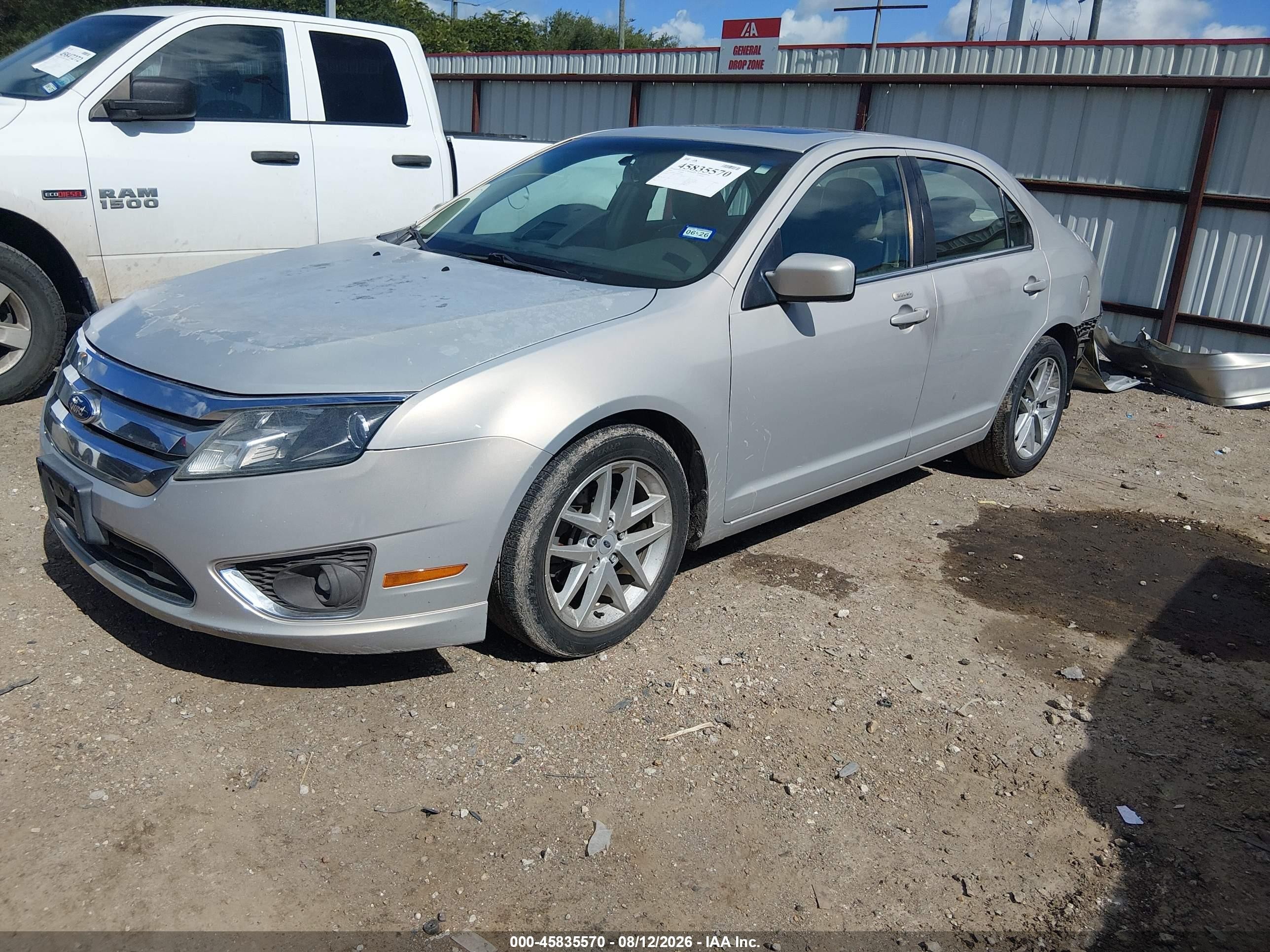 2010 Ford Fusion Sel Champagne vin: 3FAHP0JA4AR310133