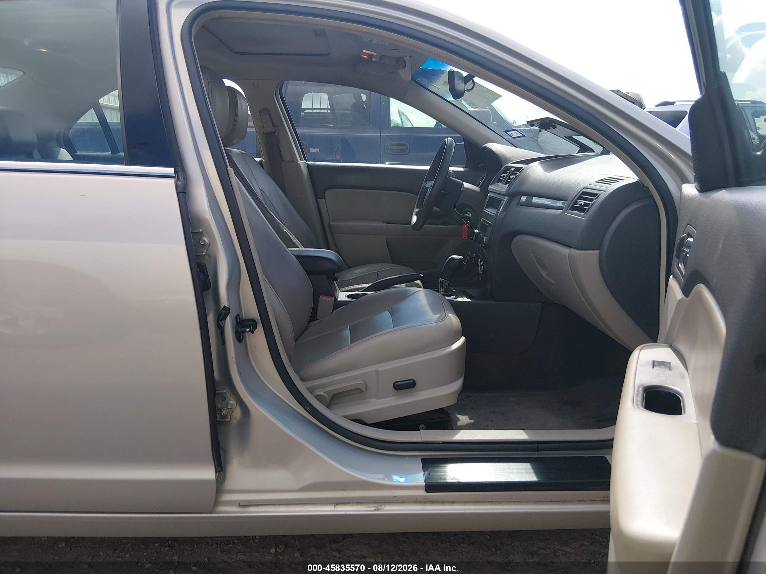2010 Ford Fusion Sel Champagne vin: 3FAHP0JA4AR310133
