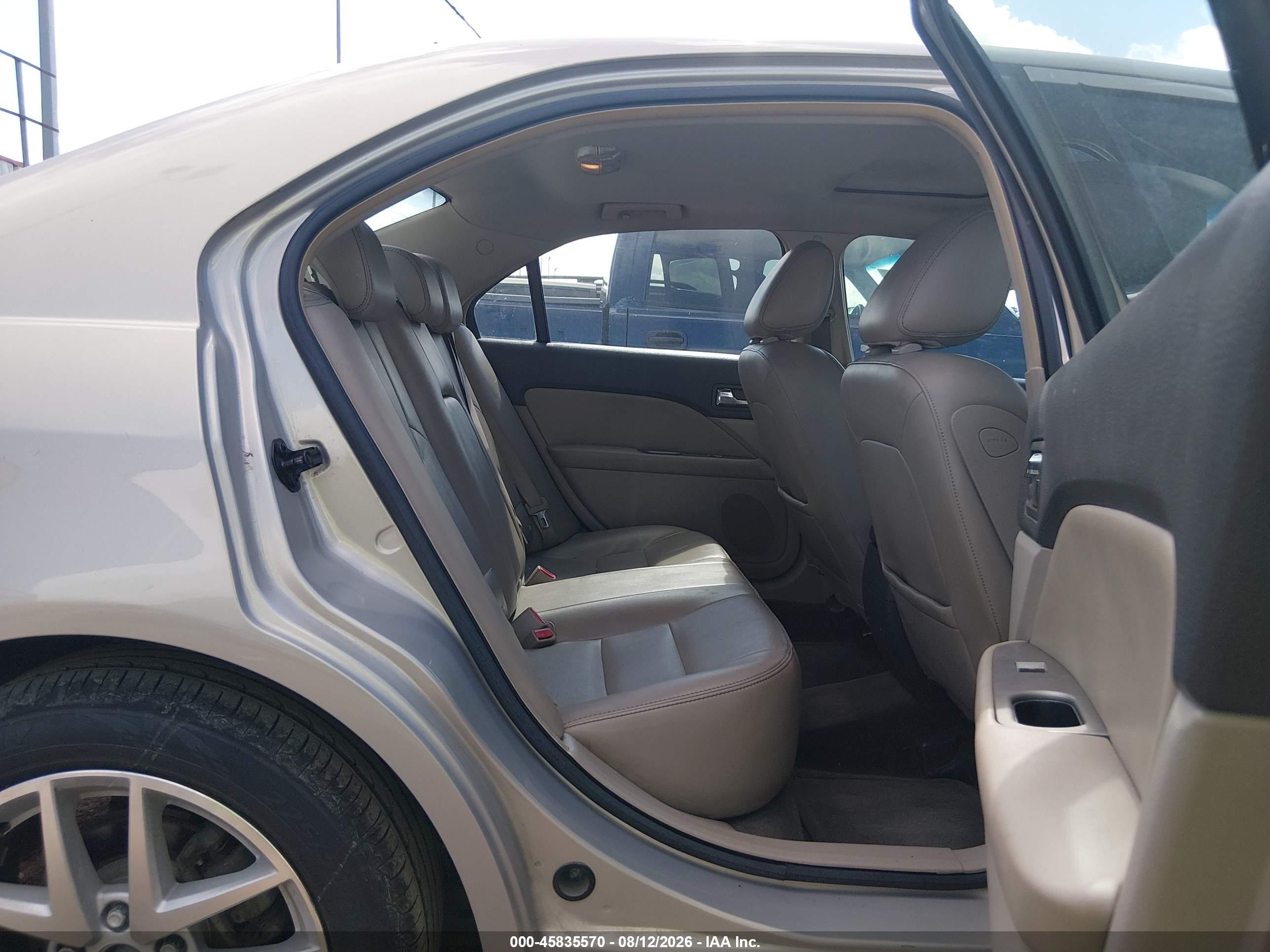 2010 Ford Fusion Sel Champagne vin: 3FAHP0JA4AR310133