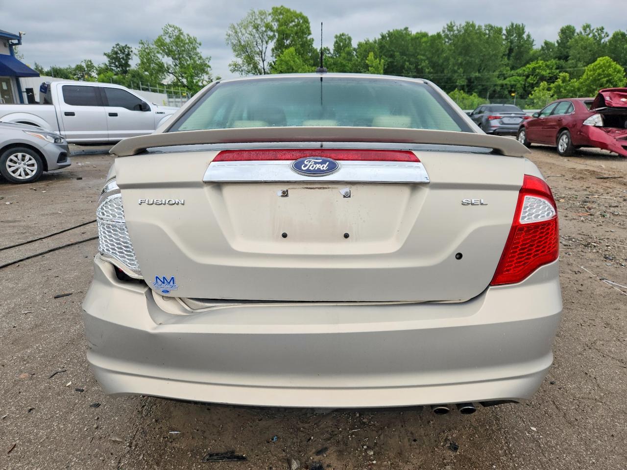2010 Ford Fusion Sel Бежевый vin: 3FAHP0JA4AR371689