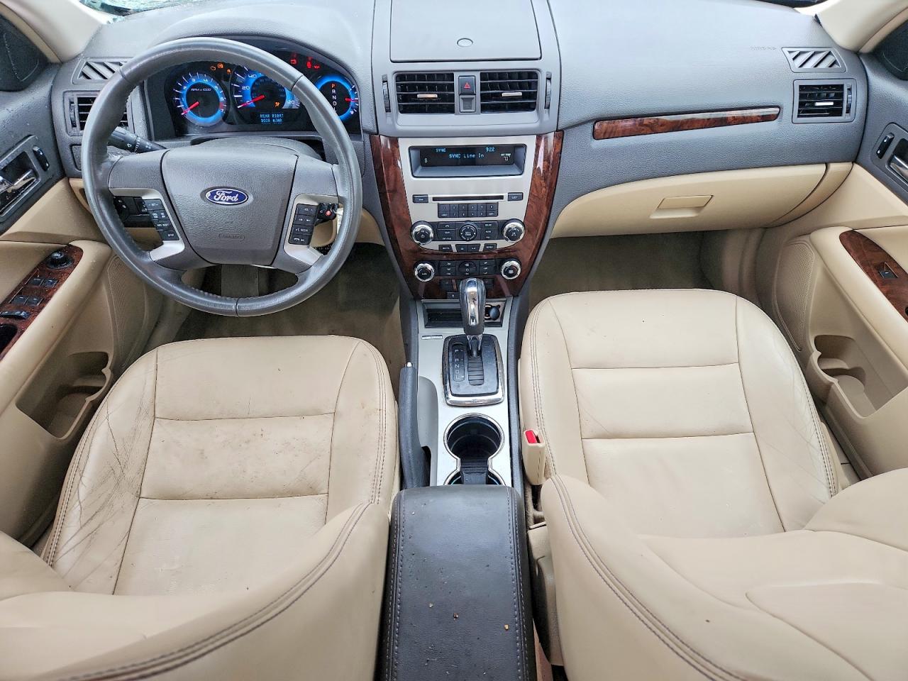 2010 Ford Fusion Sel Бежевый vin: 3FAHP0JA4AR371689