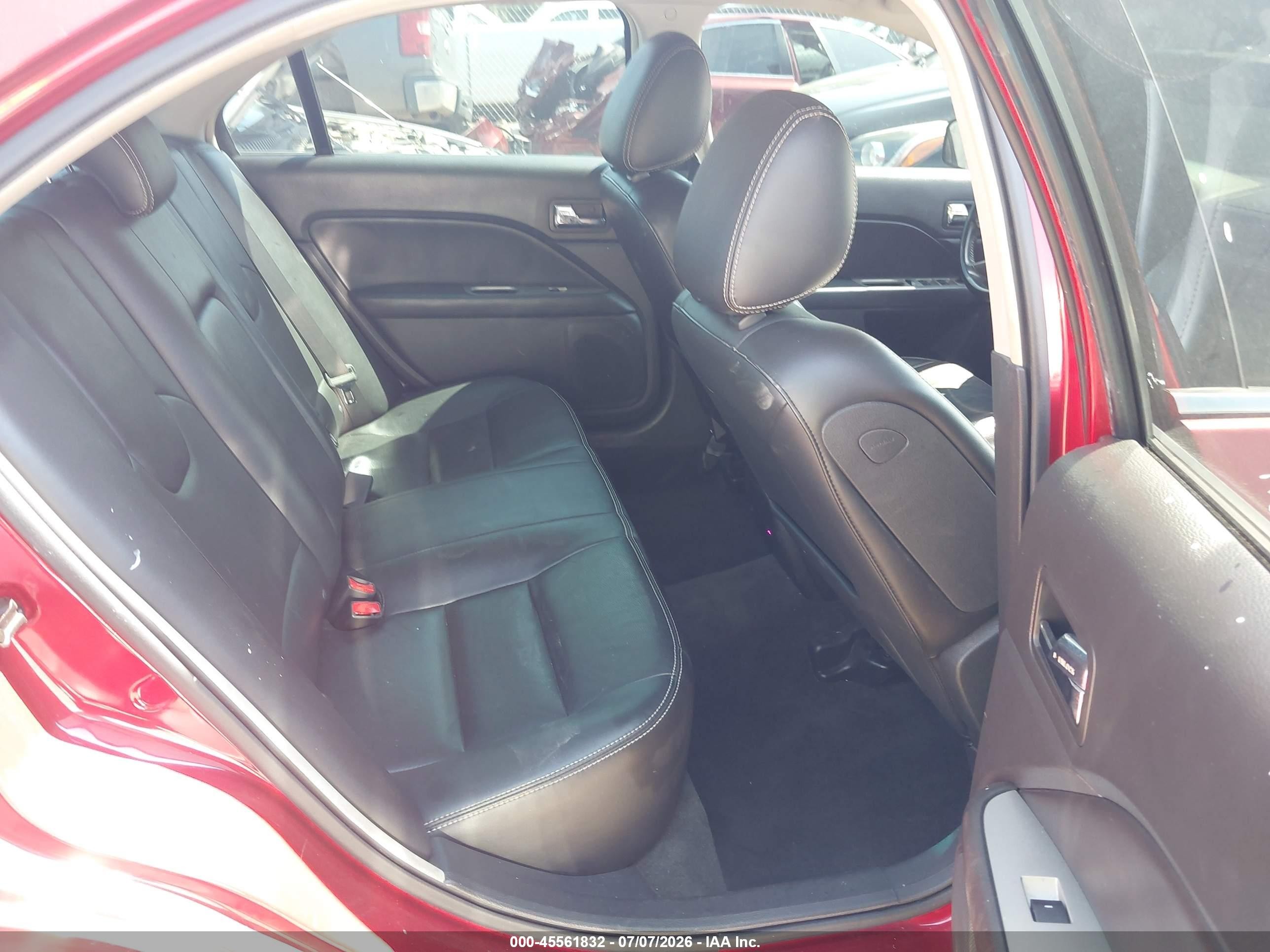 2010 Ford Fusion Sel Красный vin: 3FAHP0JA4AR393353