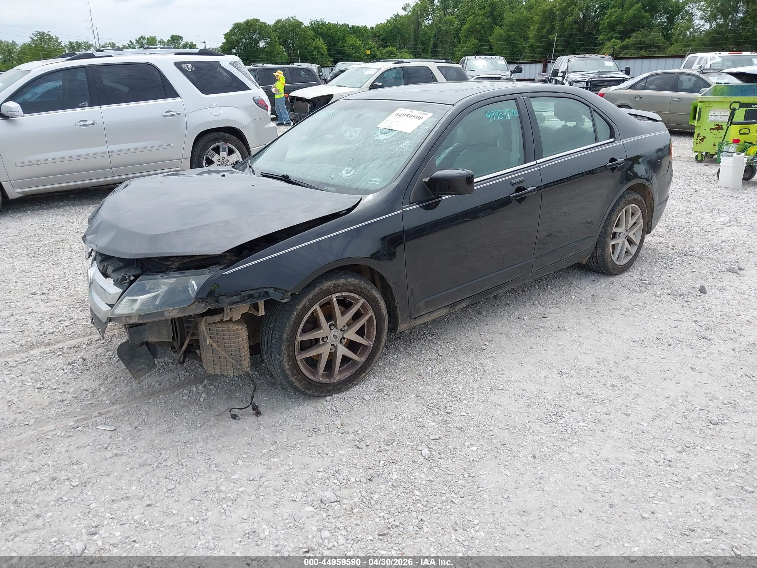 2011 Ford Fusion Sel Черный vin: 3FAHP0JA4BR125047