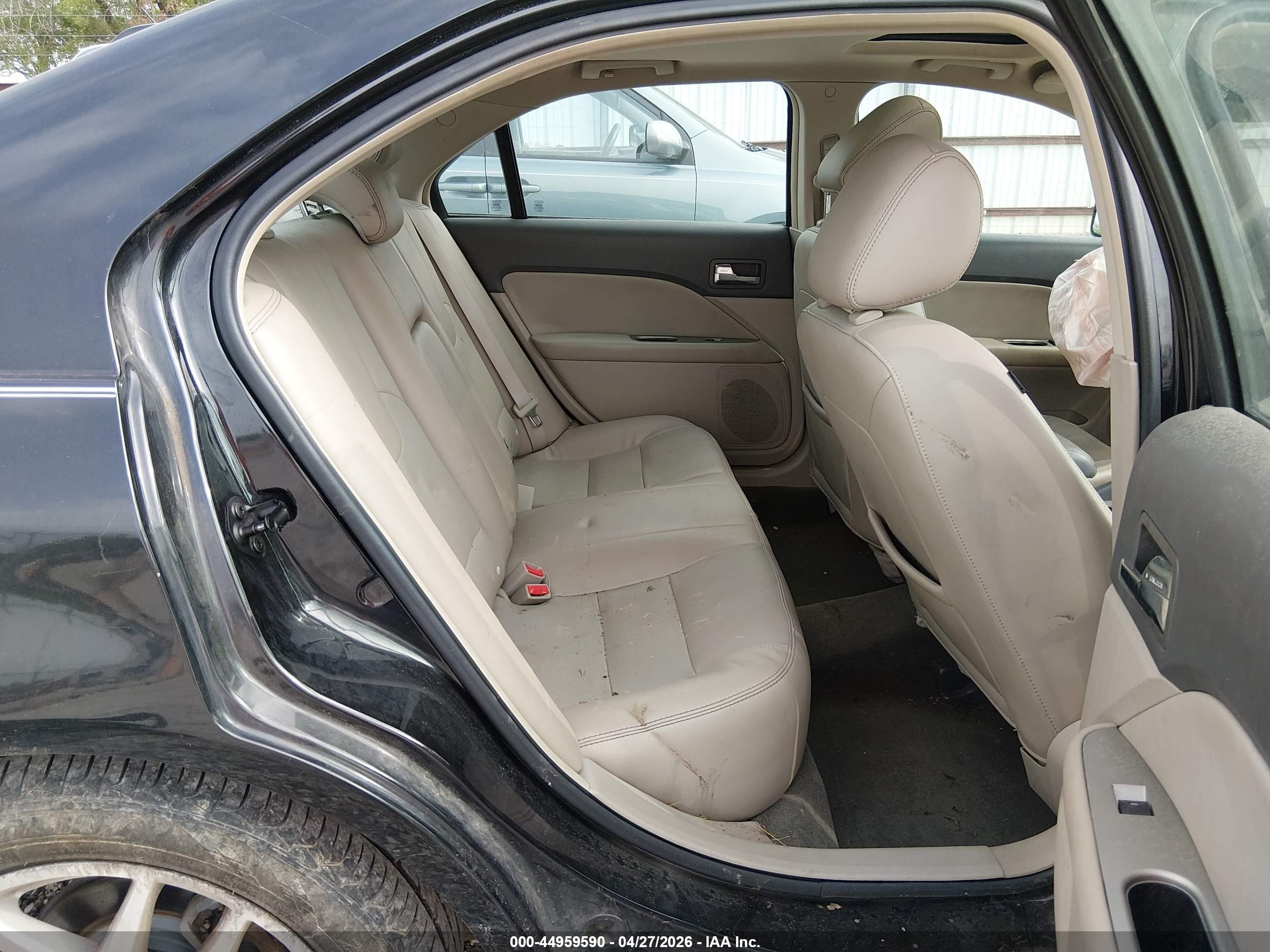 2011 Ford Fusion Sel Черный vin: 3FAHP0JA4BR125047