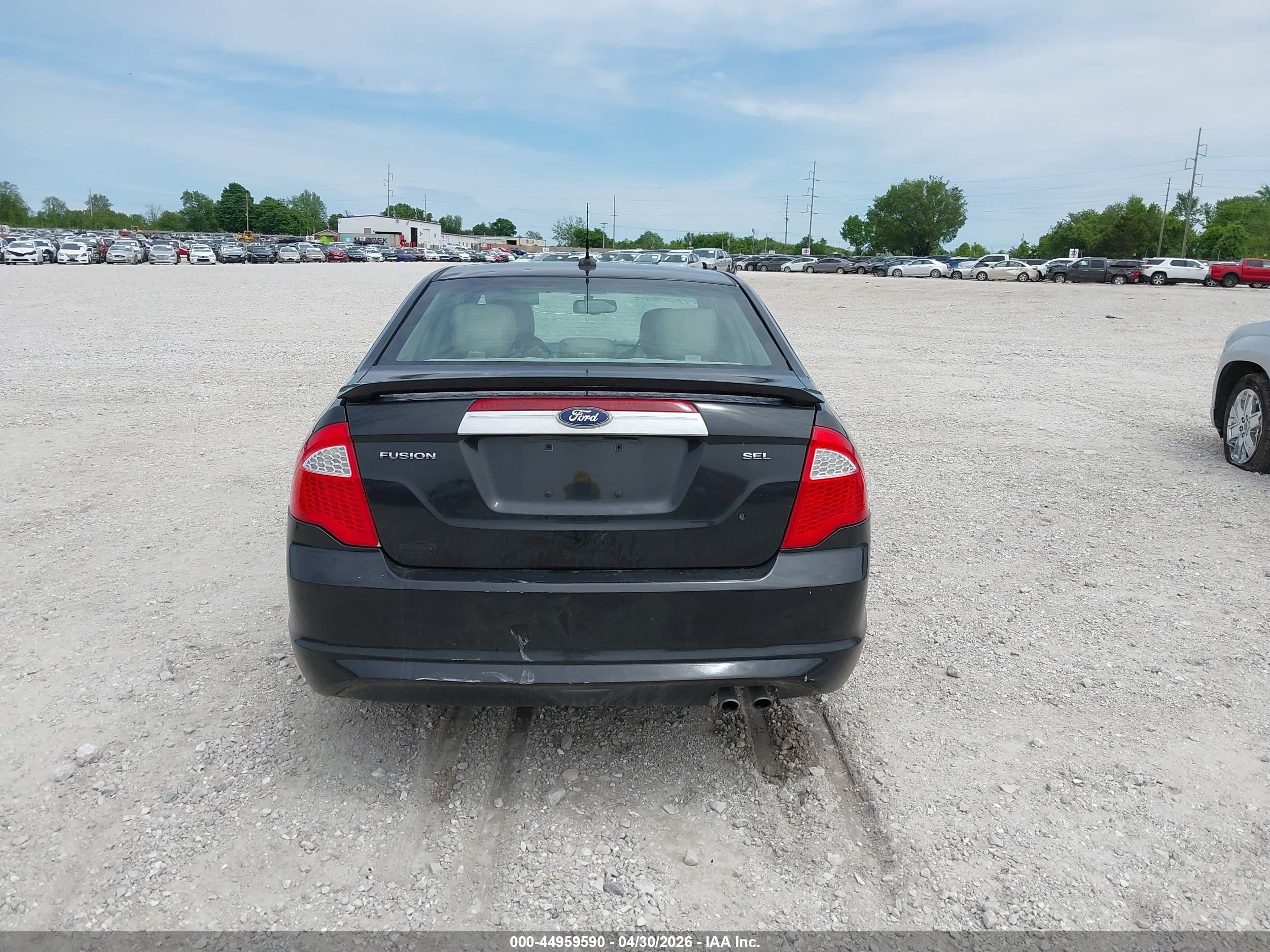 2011 Ford Fusion Sel Черный vin: 3FAHP0JA4BR125047