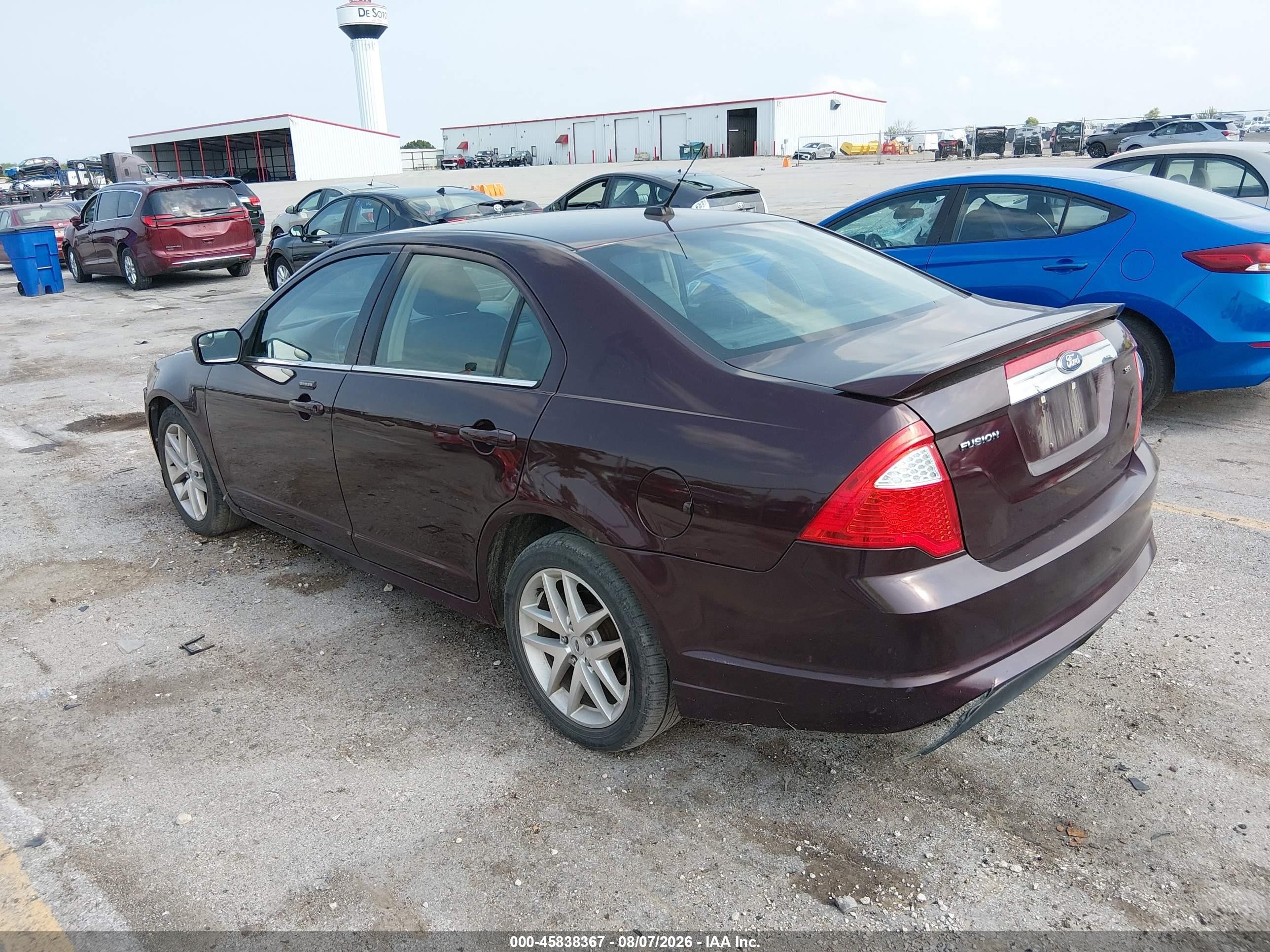 2011 Ford Fusion Sel Темно-бордовый vin: 3FAHP0JA4BR210356