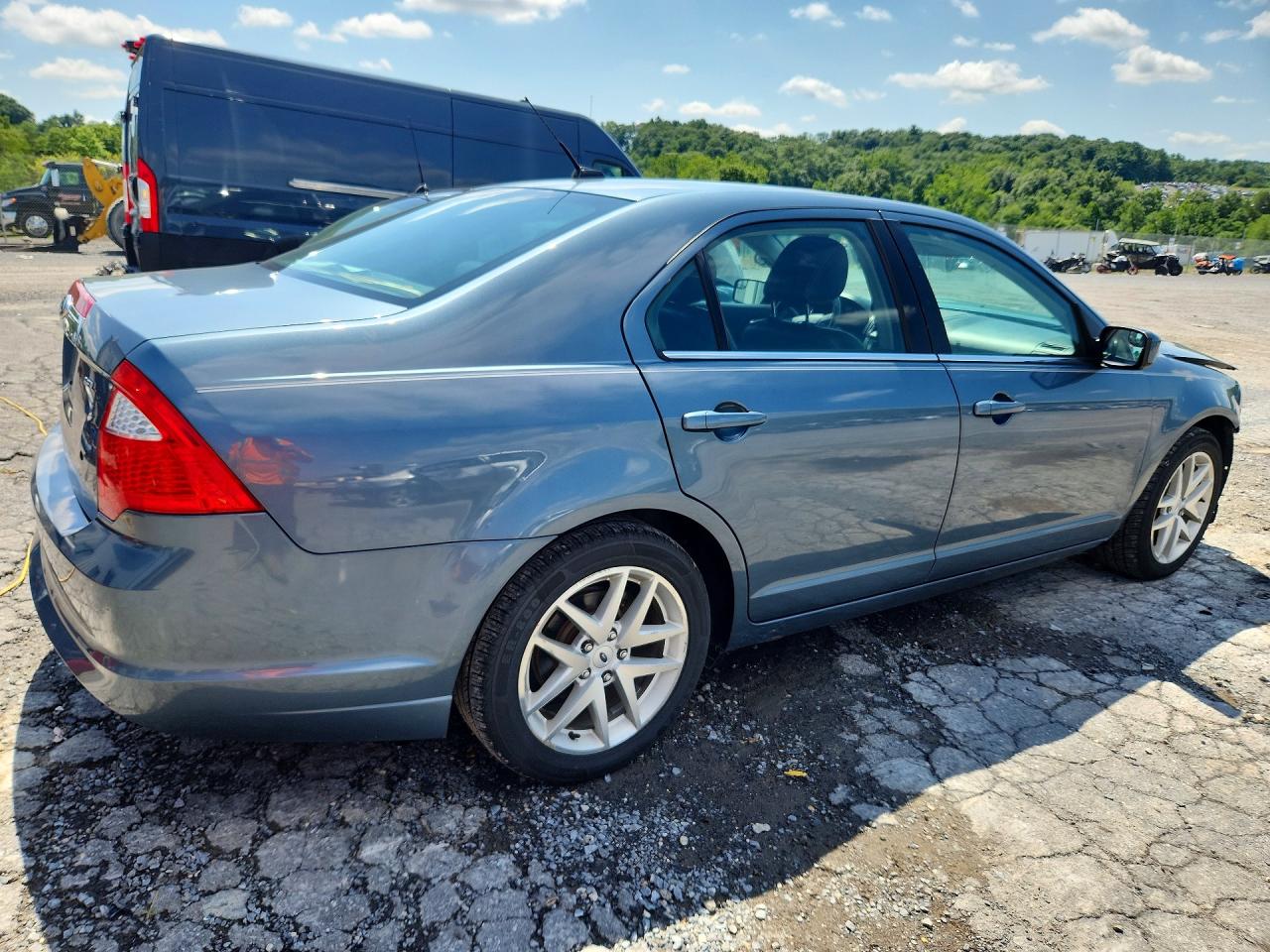2011 Ford Fusion Sel Teal vin: 3FAHP0JA4BR249478