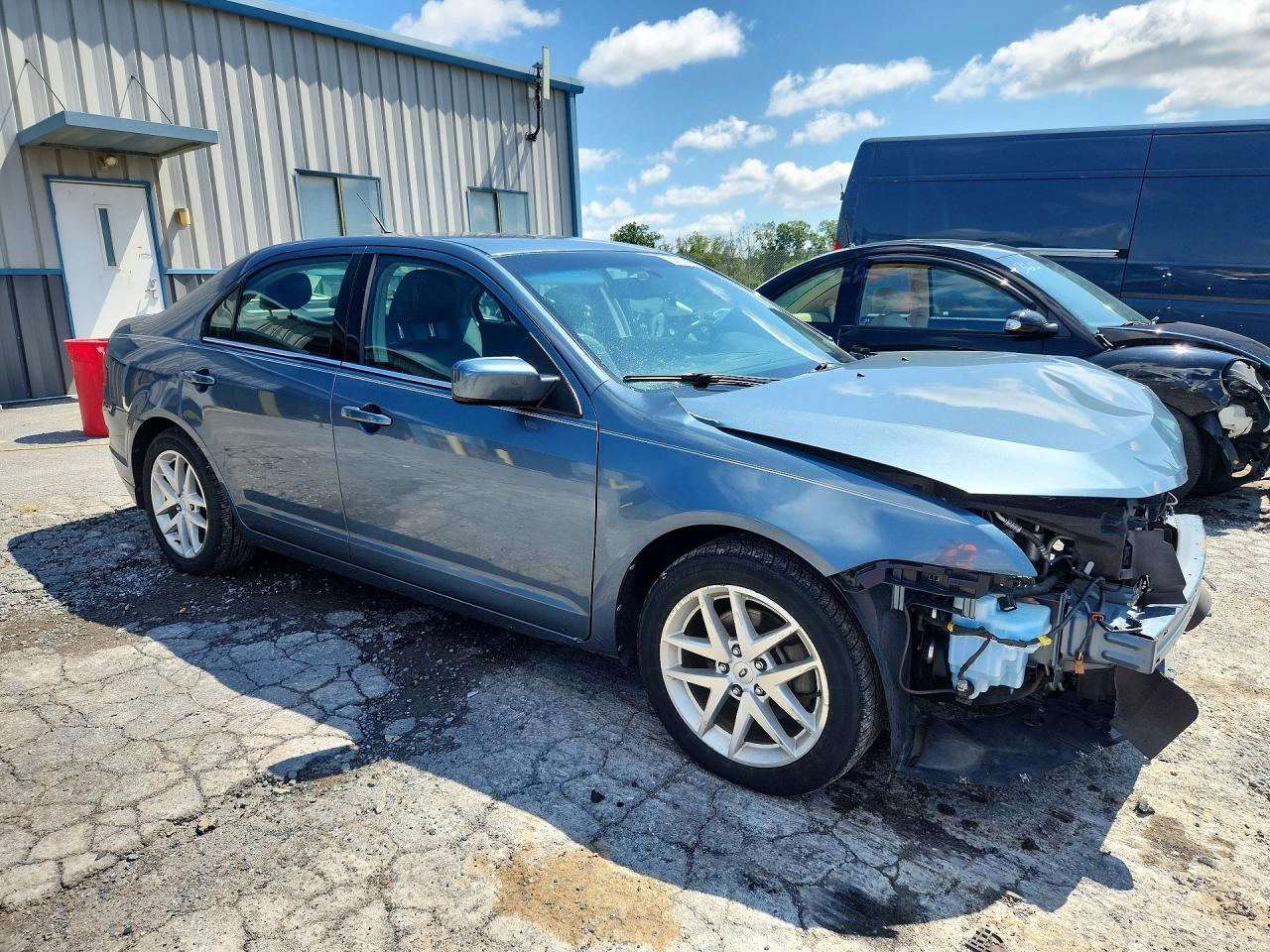 2011 Ford Fusion Sel Teal vin: 3FAHP0JA4BR249478