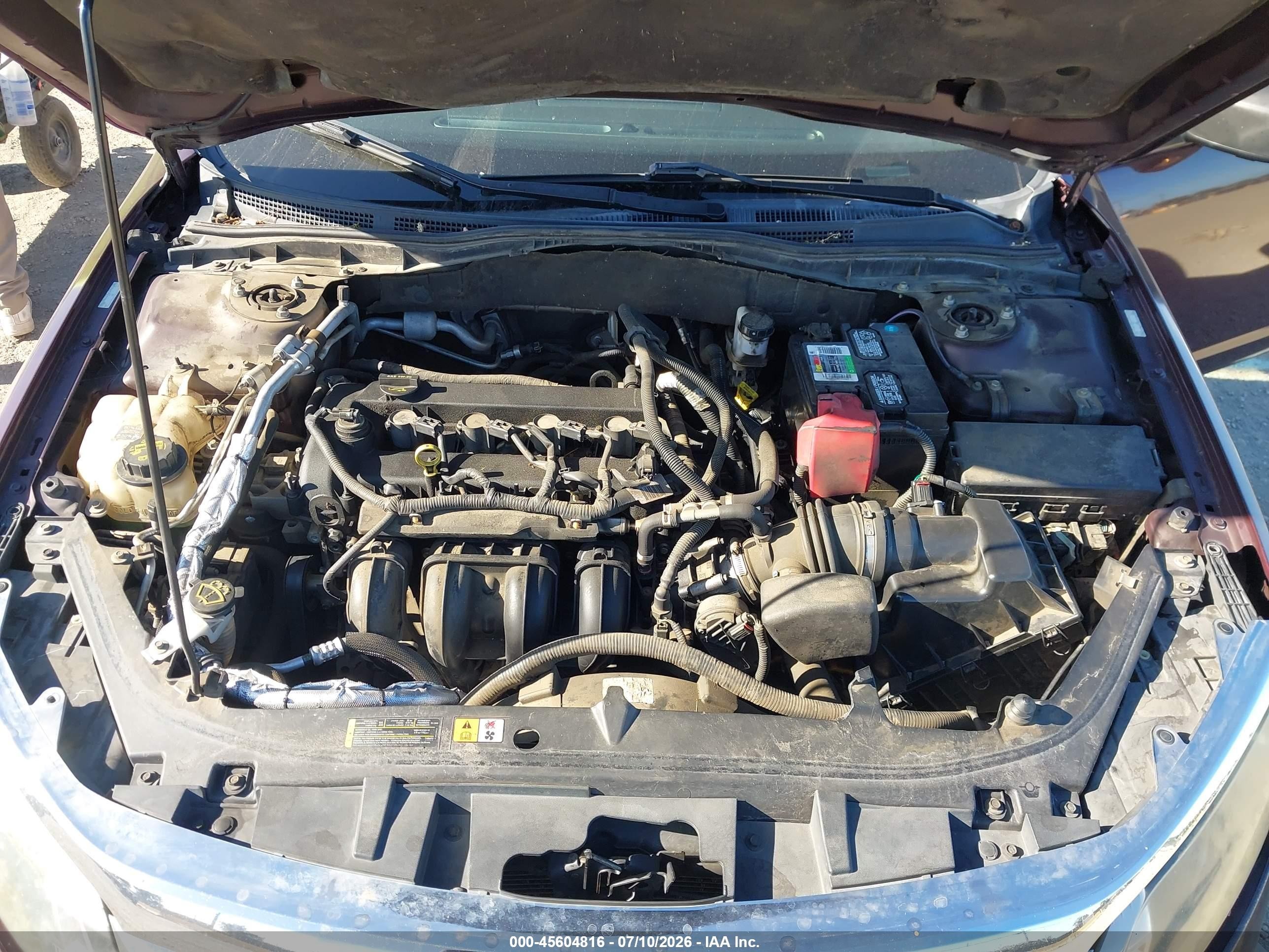 2011 Ford Fusion Sel Maroon vin: 3FAHP0JA4BR252560