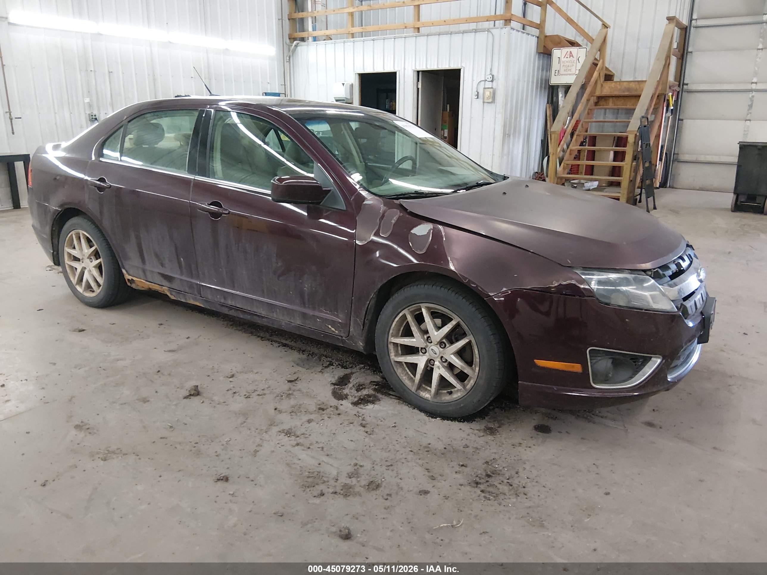 2011 Ford Fusion Sel Purple vin: 3FAHP0JA4BR334353