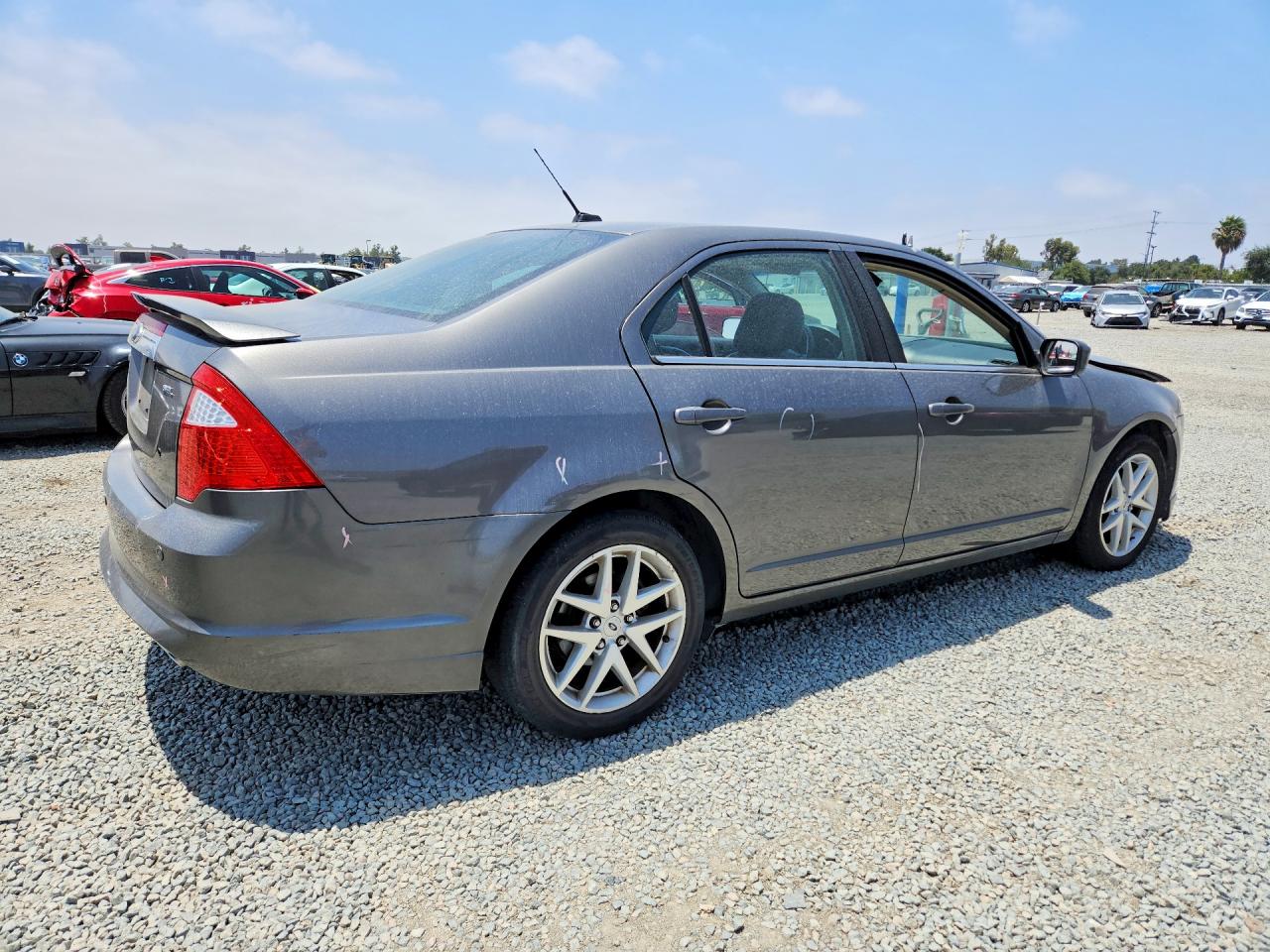 2011 Ford Fusion Sel Gray vin: 3FAHP0JA4BR342971