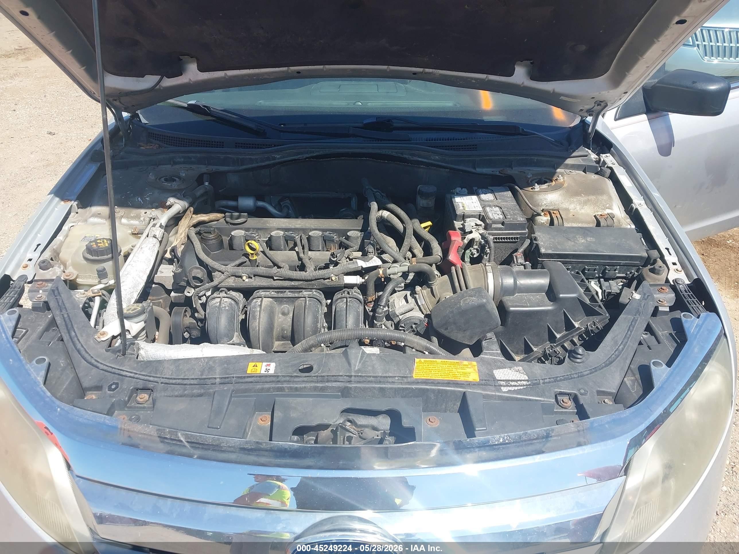2012 Ford Fusion Sel Silver vin: 3FAHP0JA4CR128595