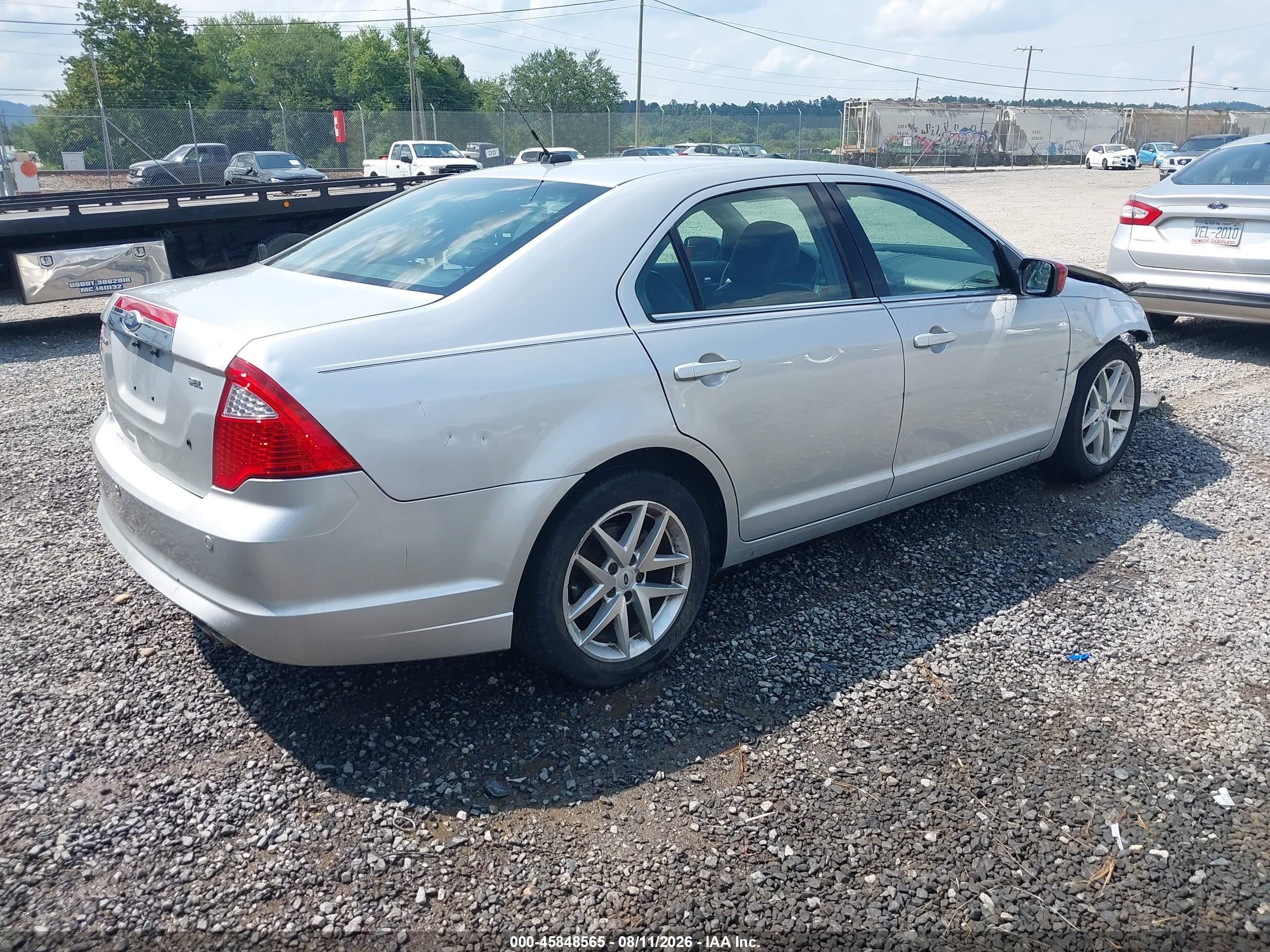 2012 Ford Fusion Sel Silver vin: 3FAHP0JA4CR192250