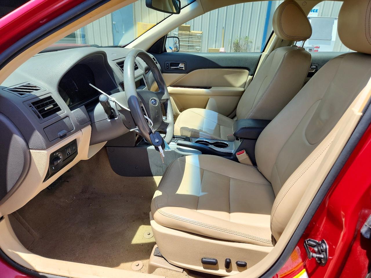 2012 Ford Fusion Sel Red vin: 3FAHP0JA4CR216417