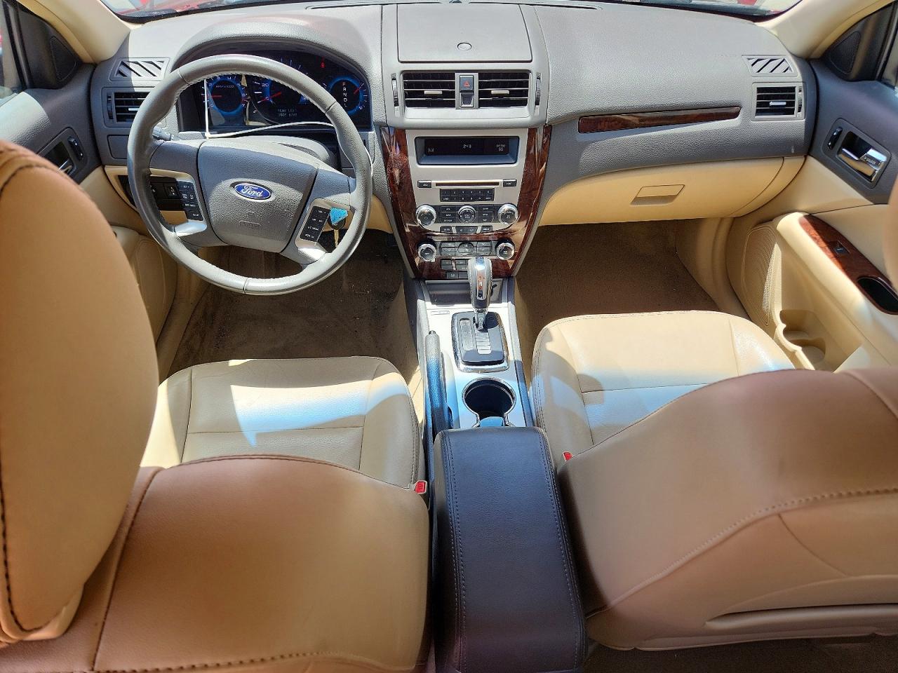 2012 Ford Fusion Sel Red vin: 3FAHP0JA4CR216417