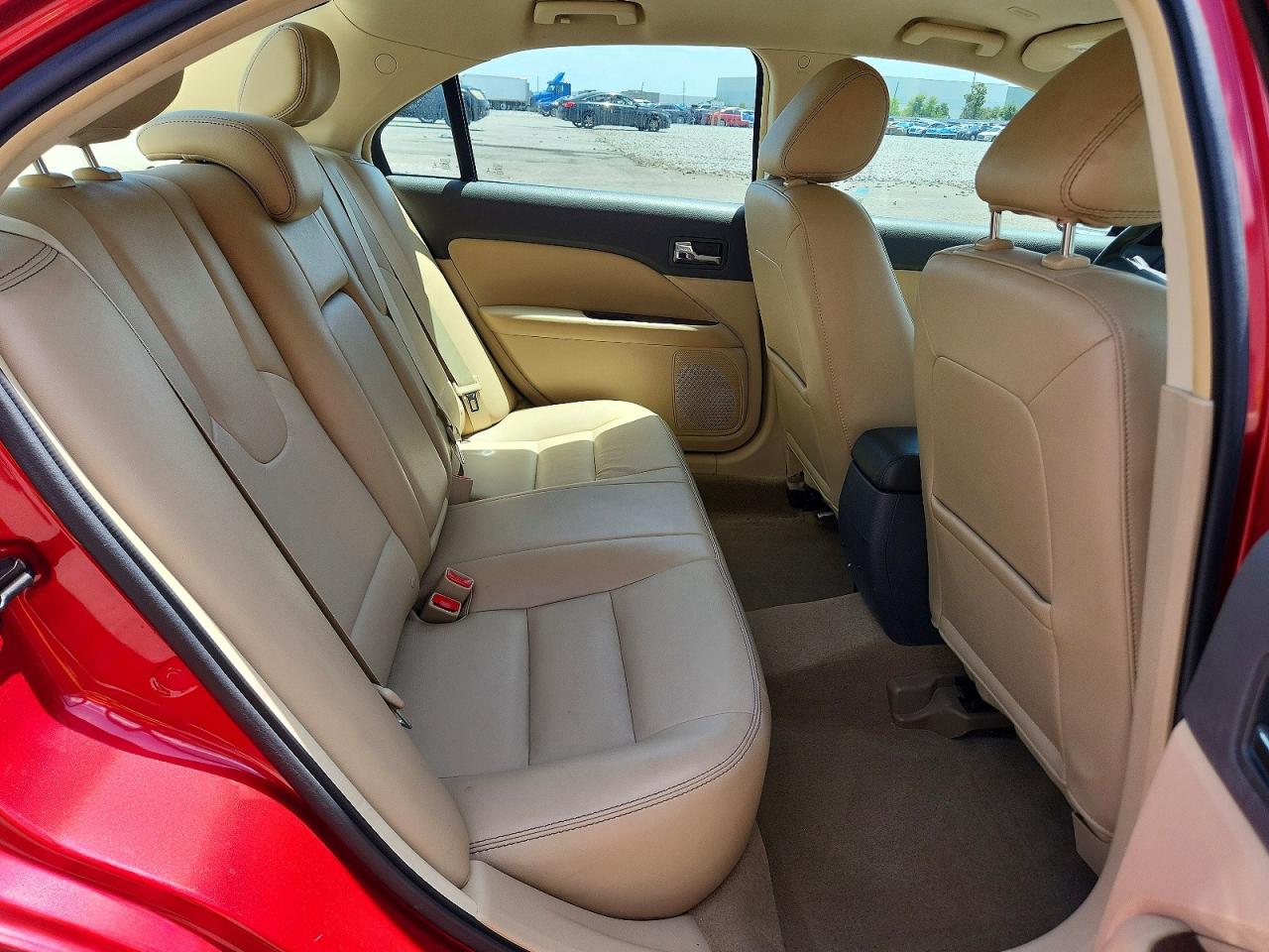 2012 Ford Fusion Sel Red vin: 3FAHP0JA4CR216417