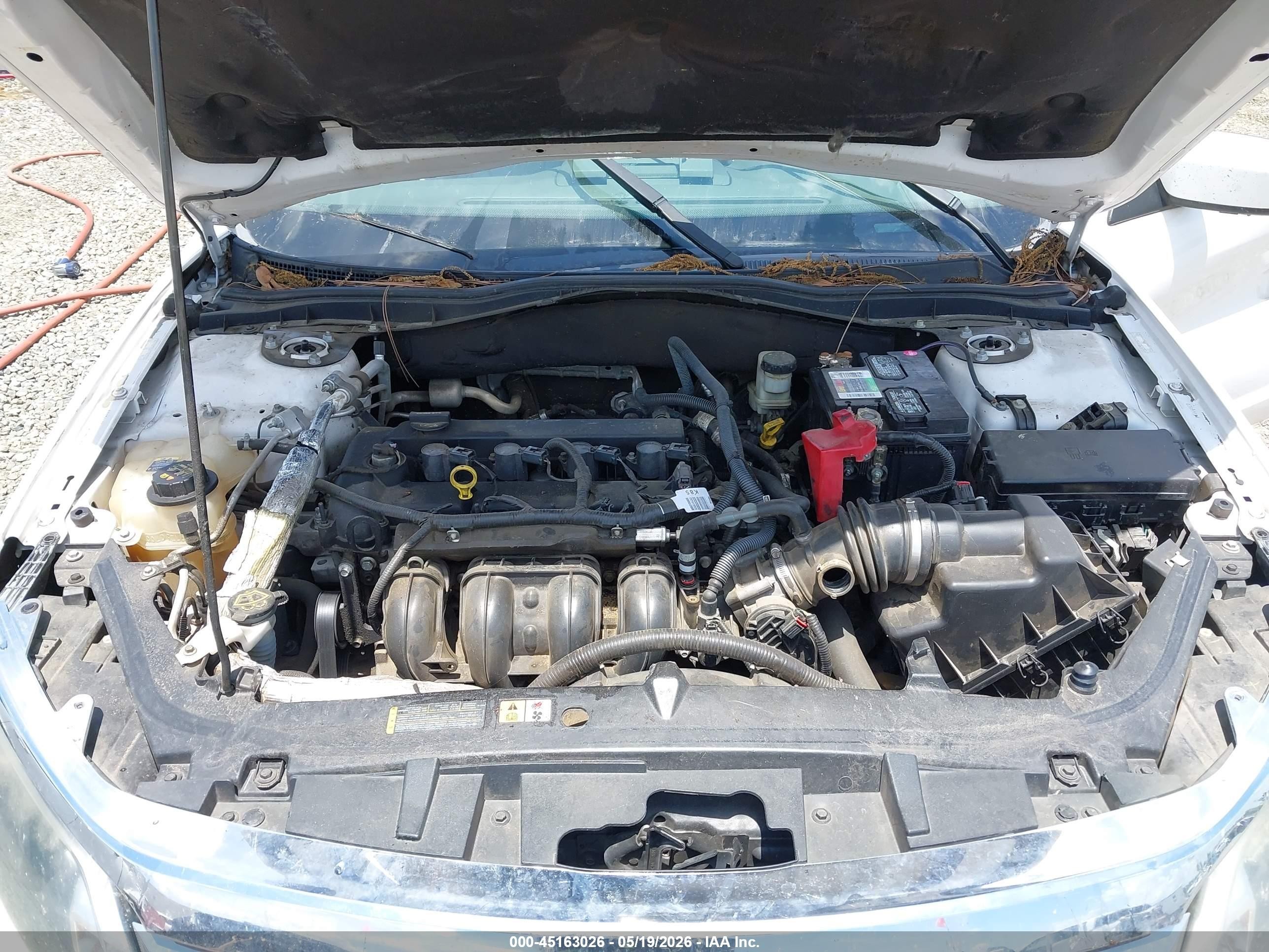 2012 Ford Fusion Sel White vin: 3FAHP0JA4CR359593