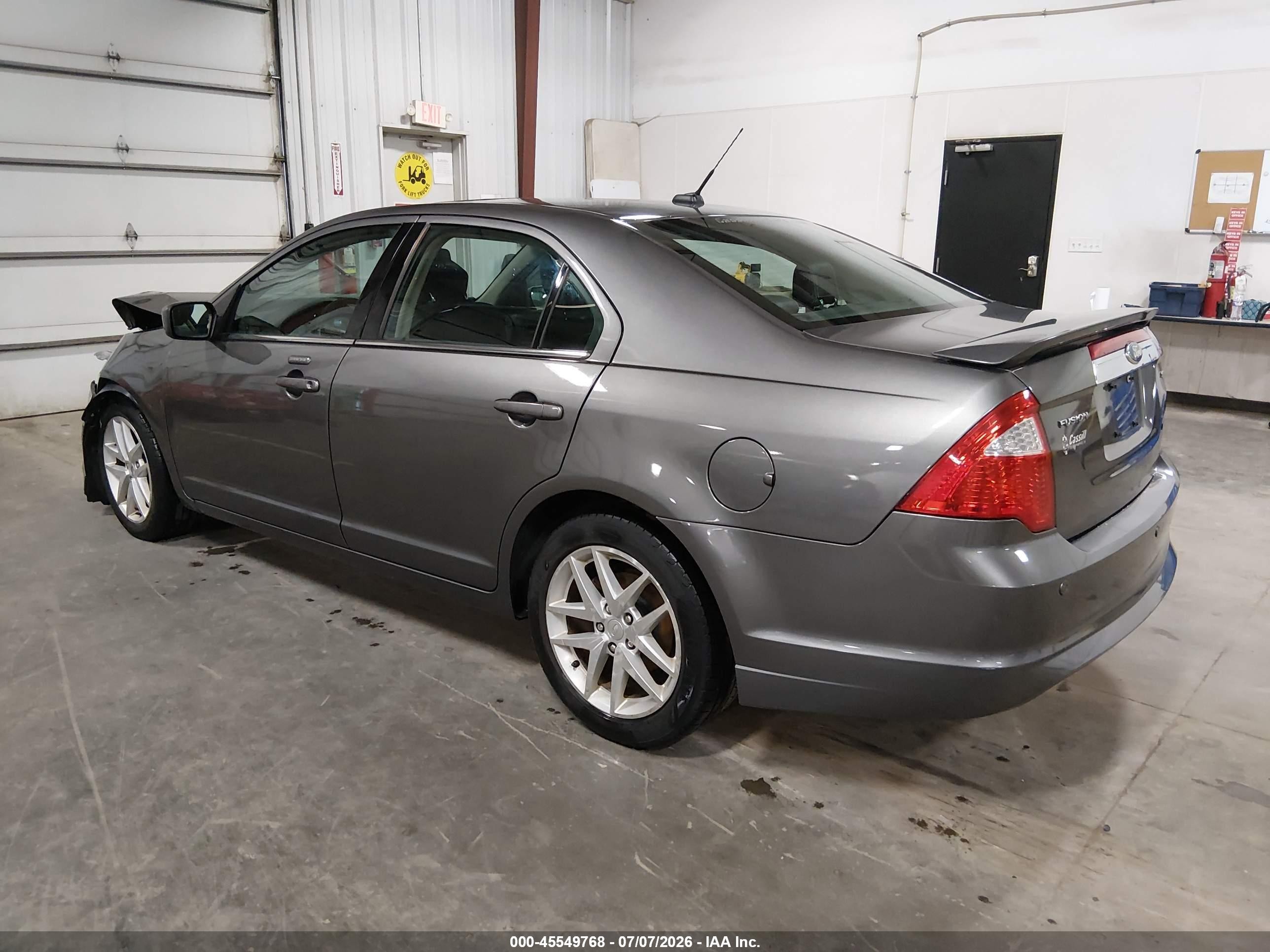 2012 Ford Fusion Sel Gray vin: 3FAHP0JA4CR375261