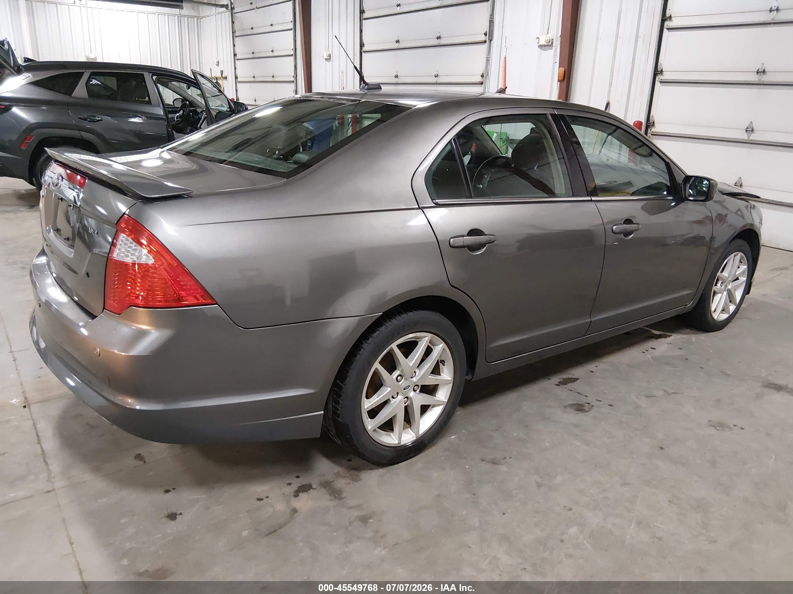 2012 Ford Fusion Sel Gray vin: 3FAHP0JA4CR375261