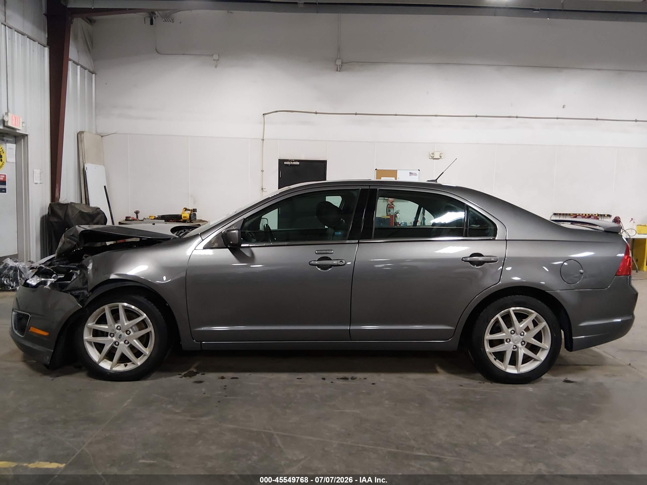 2012 Ford Fusion Sel Gray vin: 3FAHP0JA4CR375261