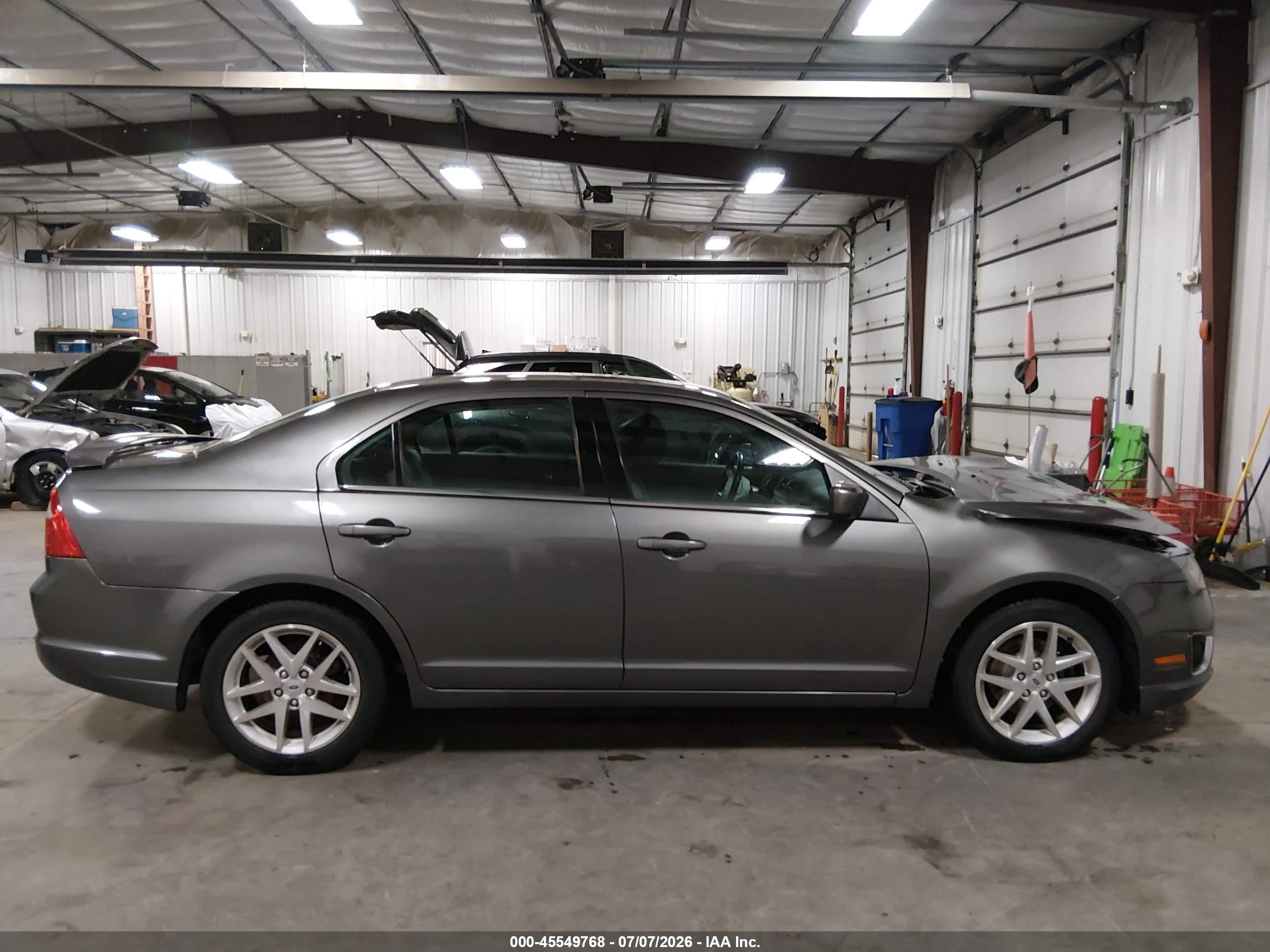 2012 Ford Fusion Sel Gray vin: 3FAHP0JA4CR375261